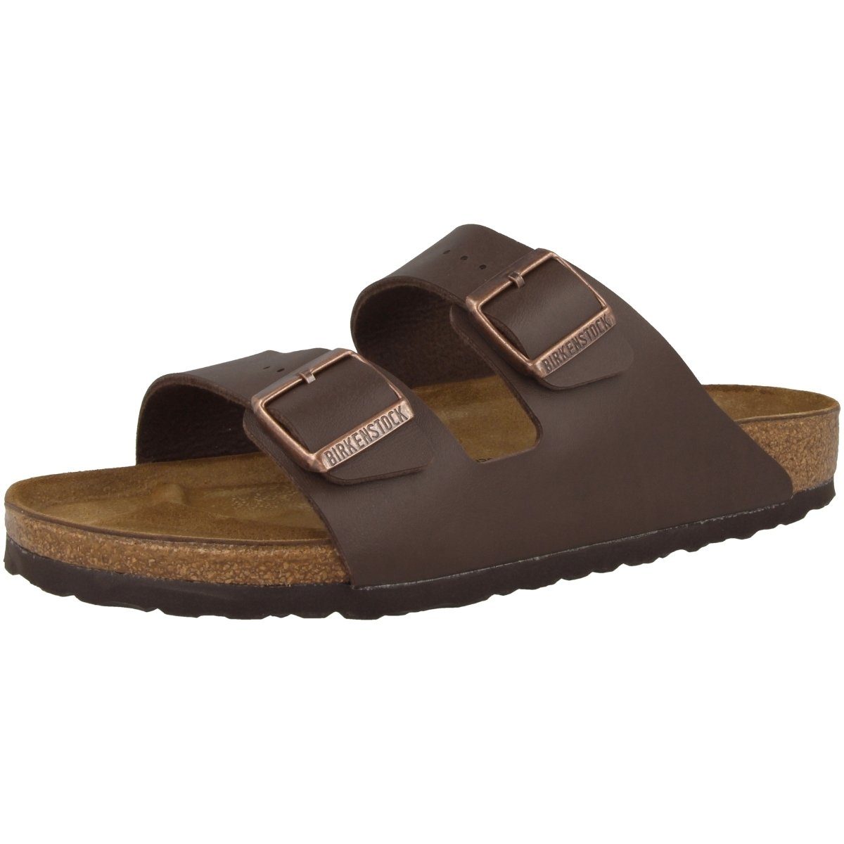 normal braun Unisex Birko-Flor Sandale Birkenstock Arizona Erwachsene