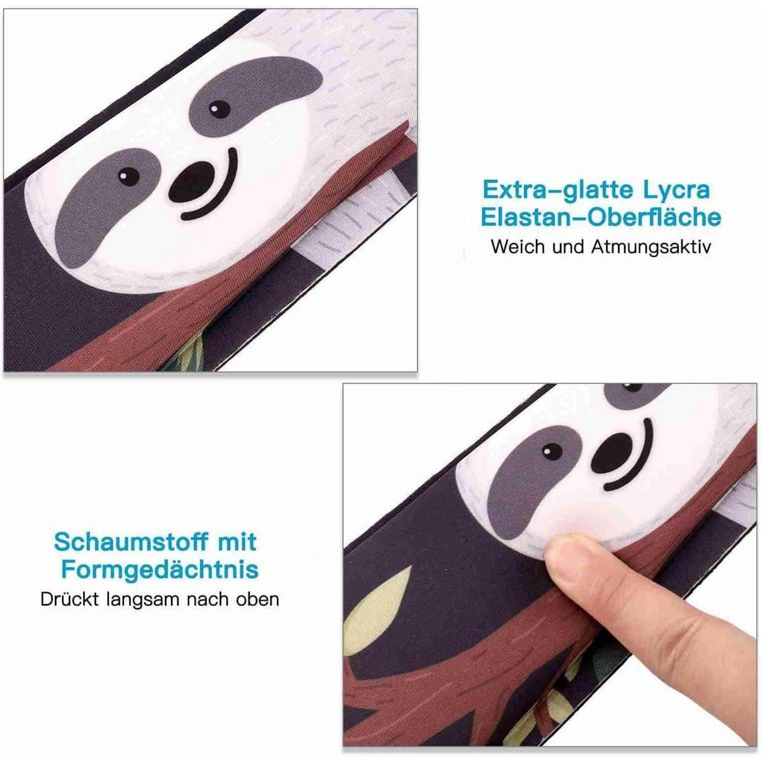 LuxusKollektion Mauspad Mauspad ergonomisch Gelkissen Handauflage Tastatur Set MC-310