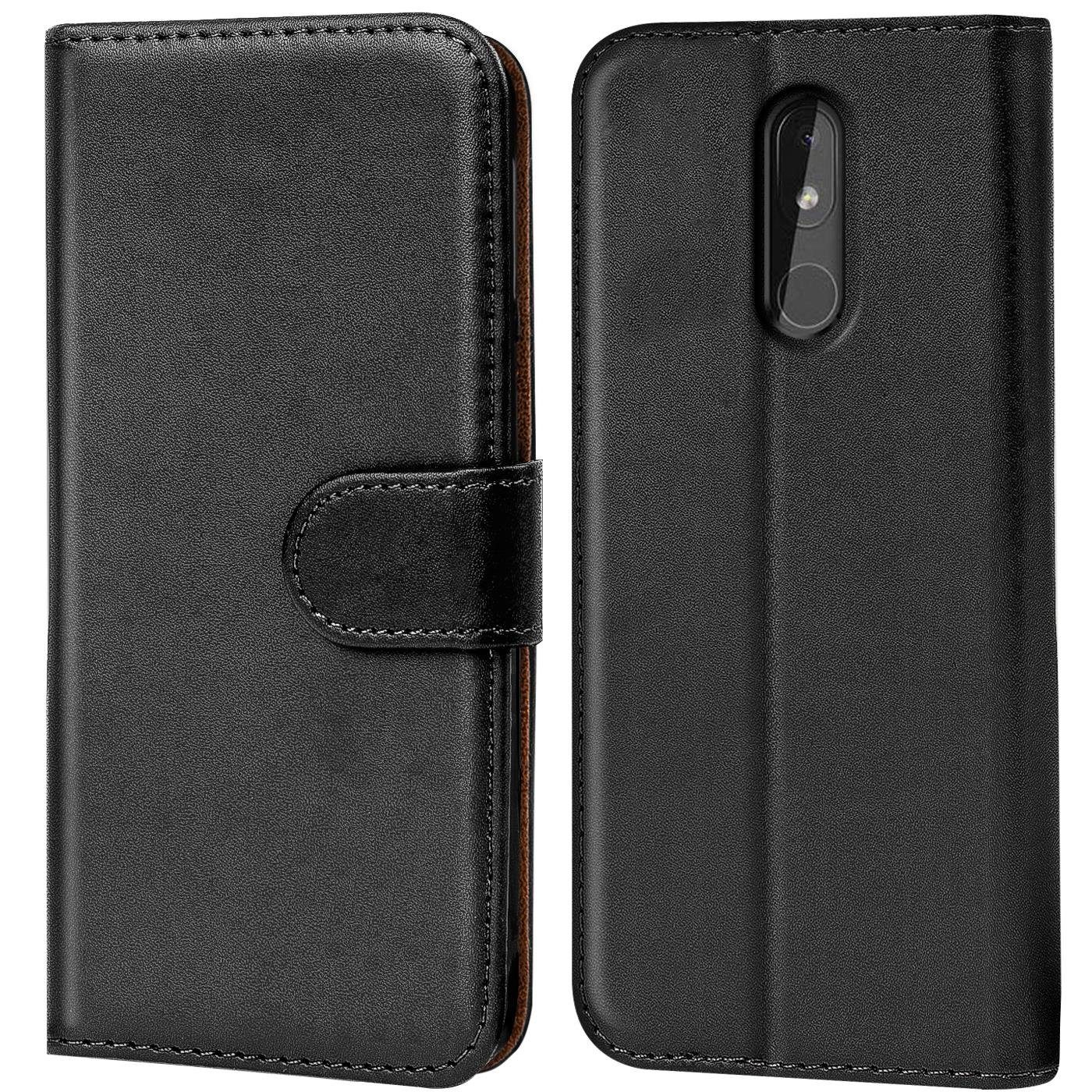 CoolGadget Handyhülle Wallet Klapp Tasche Book Case für Nokia 3.2 6,26 Zoll, Hülle Klapphülle Flip Cover Etui Schutzhülle