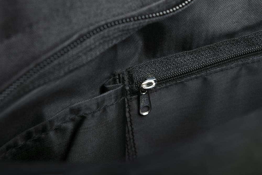 Luckyweather not just any other day Shopper Einkaufstasche / Shopping Bag Motiv ROSENGARTEN (1-tlg., 1 Stück Shopping Bag), Schultertasche beidseitig bedruckt mit Motiv bedruckt