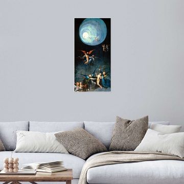 Posterlounge Poster Hieronymus Bosch, Aufstieg in das himmlische Paradies, Malerei