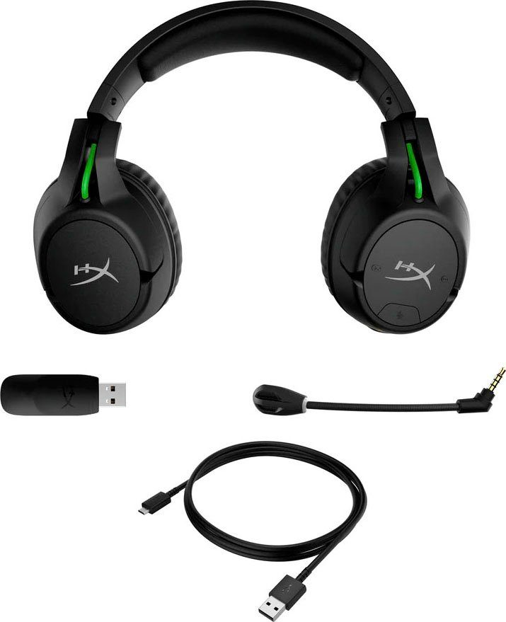 Noise-Reduction, Flight Gaming-Headset Stummschaltung) (Mikrofon HyperX Rauschunterdrückung, abnehmbar, CloudX
