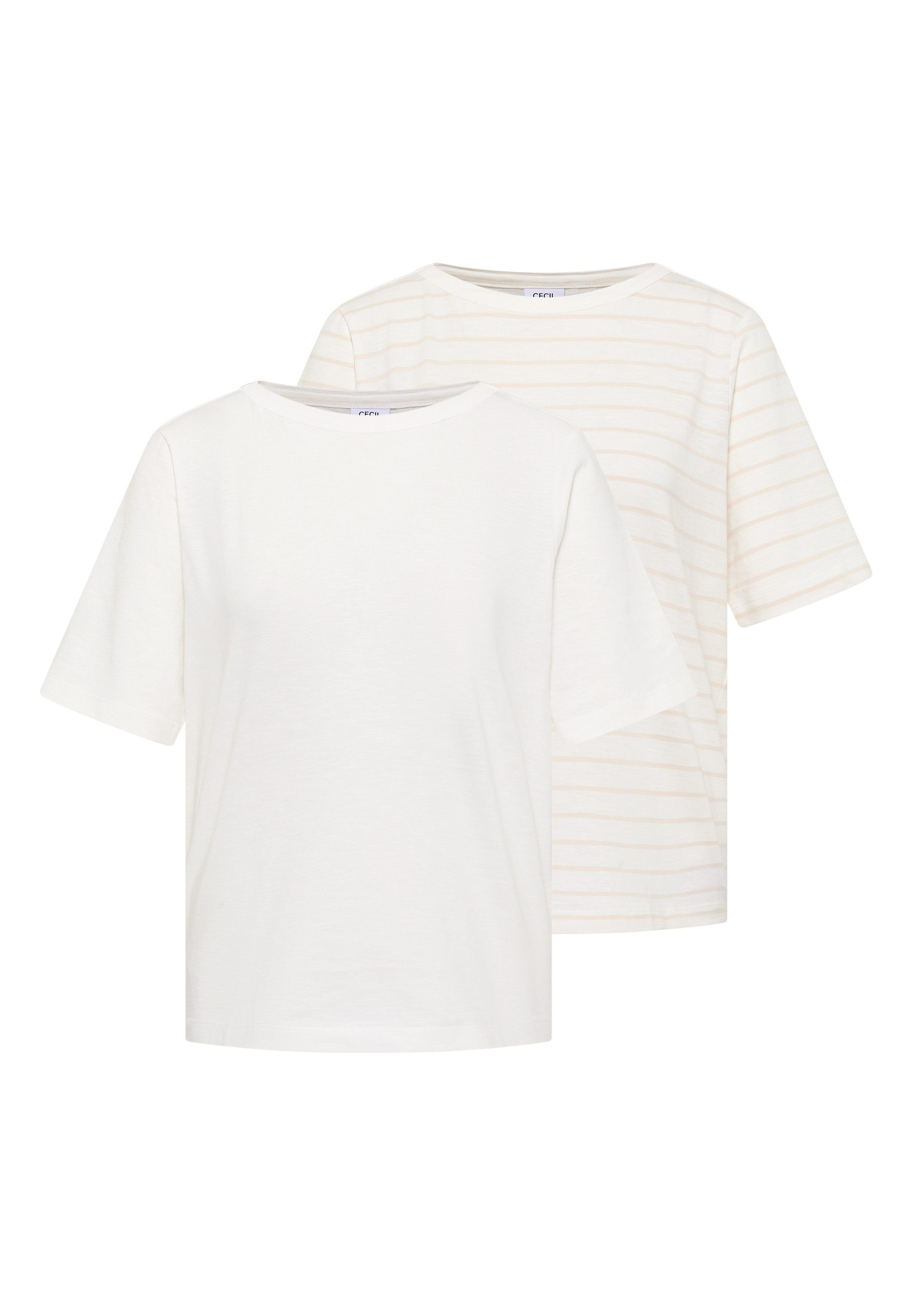 CECIL T-Shirt aus reiner Baumwolle