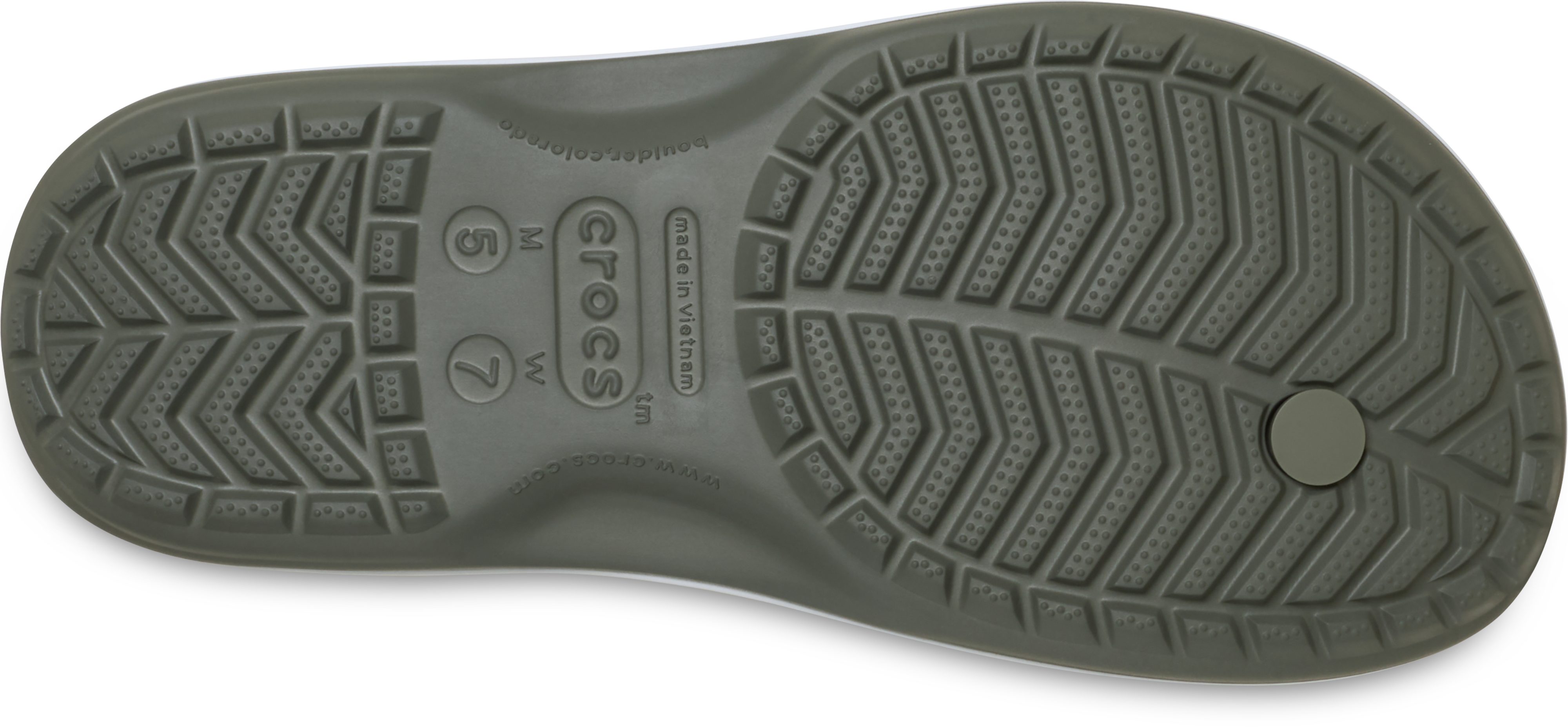 Crocs Crocband Flip Zehentrenner Sommerschuh, Schlappen, Poolslides, Dianette, zum Baden – Bild 3 von 5