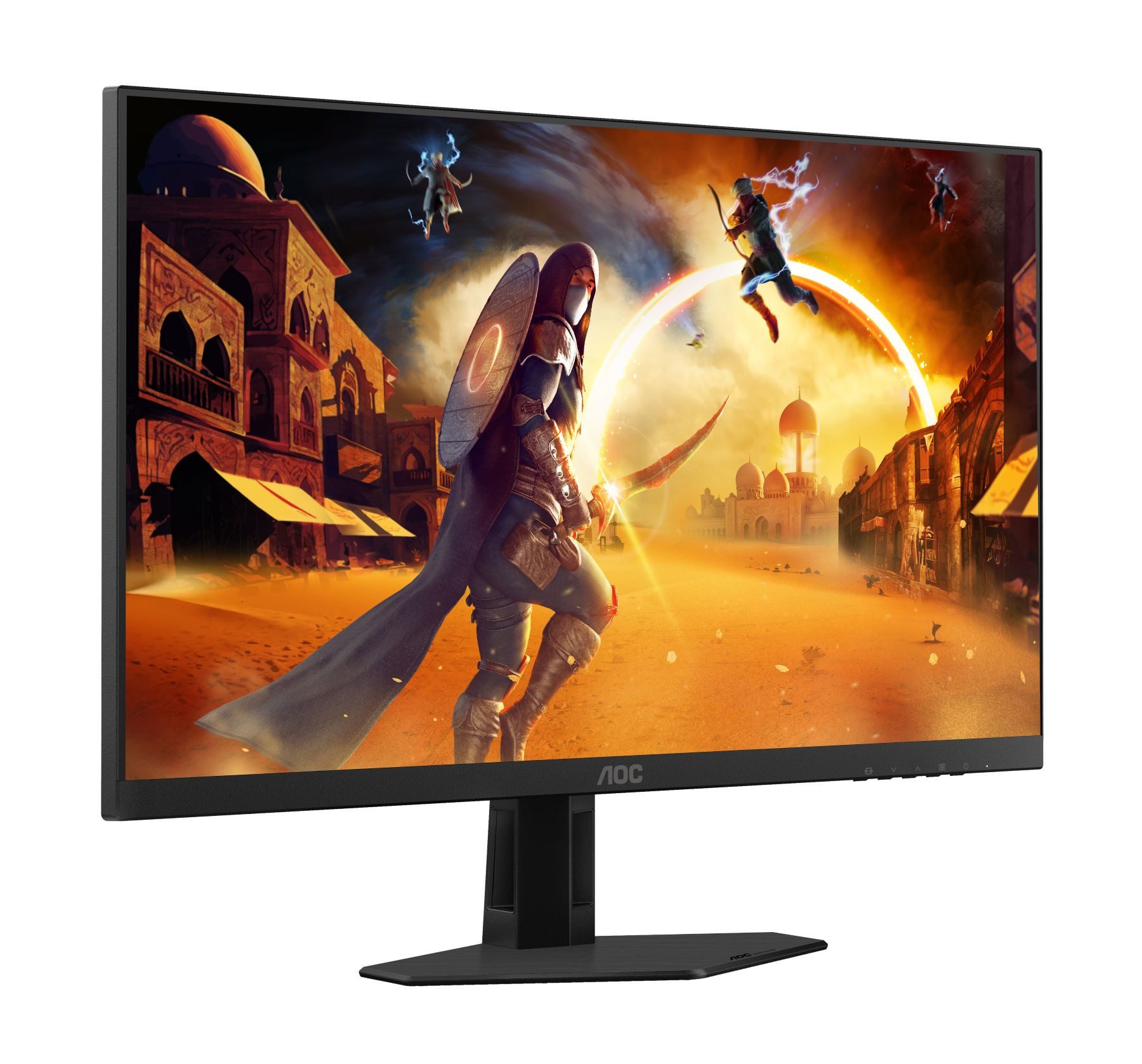 AOC Q24G4RE Gaming-Monitor (60,5 cm/24 ", 2560 x 1440 px, QHD, 1 ms Reaktionszeit, 180 Hz, IPS, neigbar)