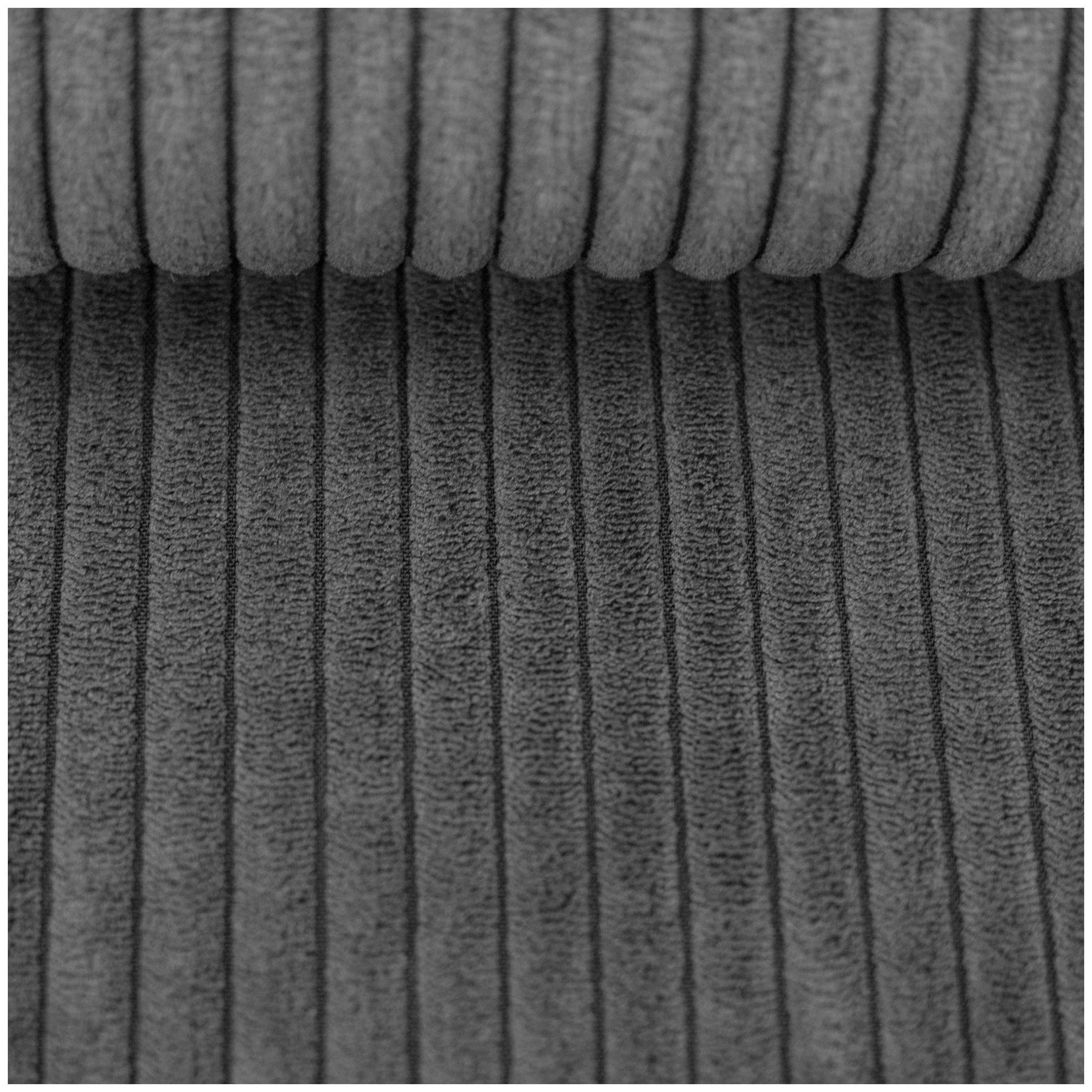 maDDma Stoff Breitcord Wanja Swafing Samt-Cord Martindale >90.000 Polsterstoff, grau