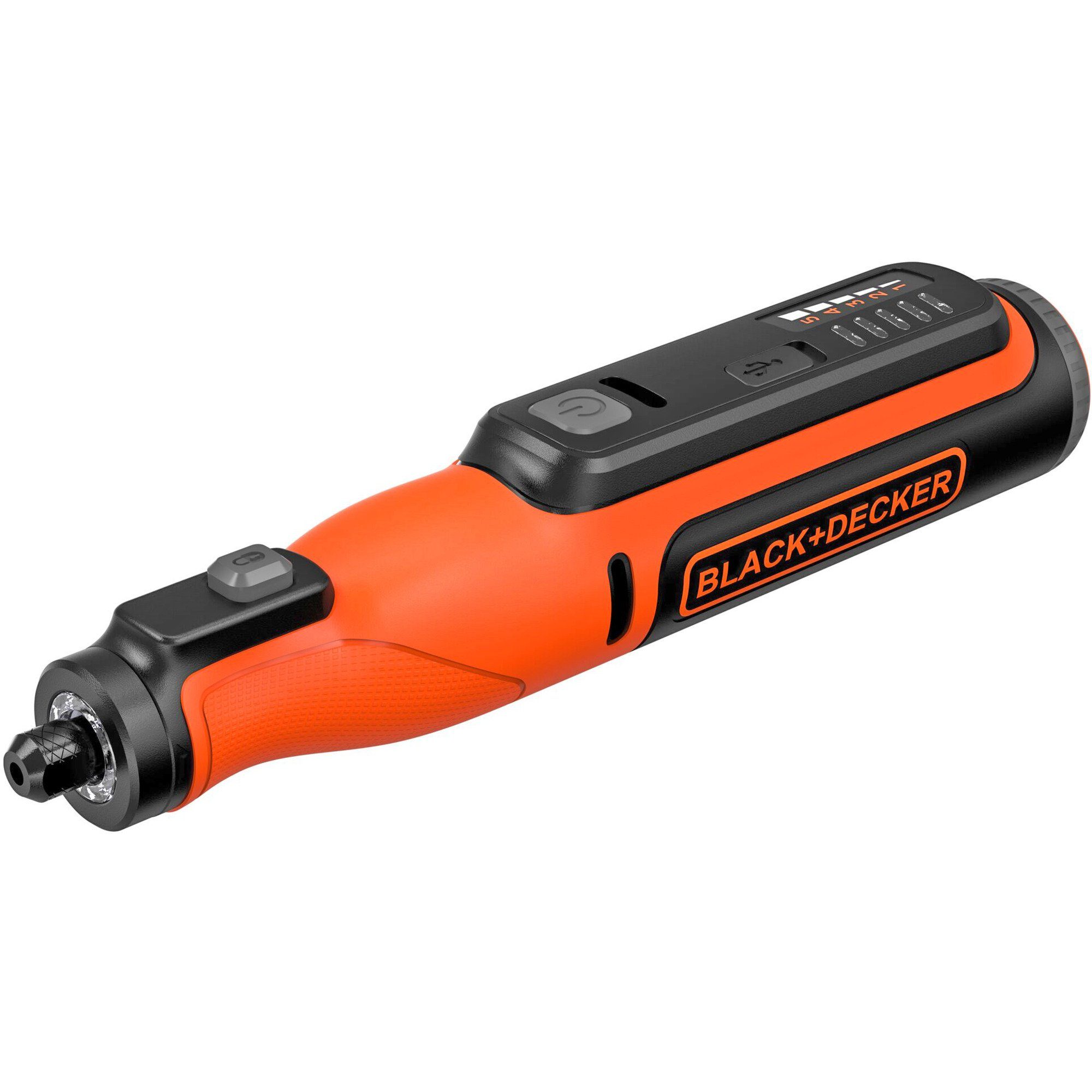 Black + Decker Akku-Multifunktionswerkzeug BLACK+DECKER Multifunktions-Werkzeug BCRT8IK-XJ, 52-teiliges Zubehör, im Koffer