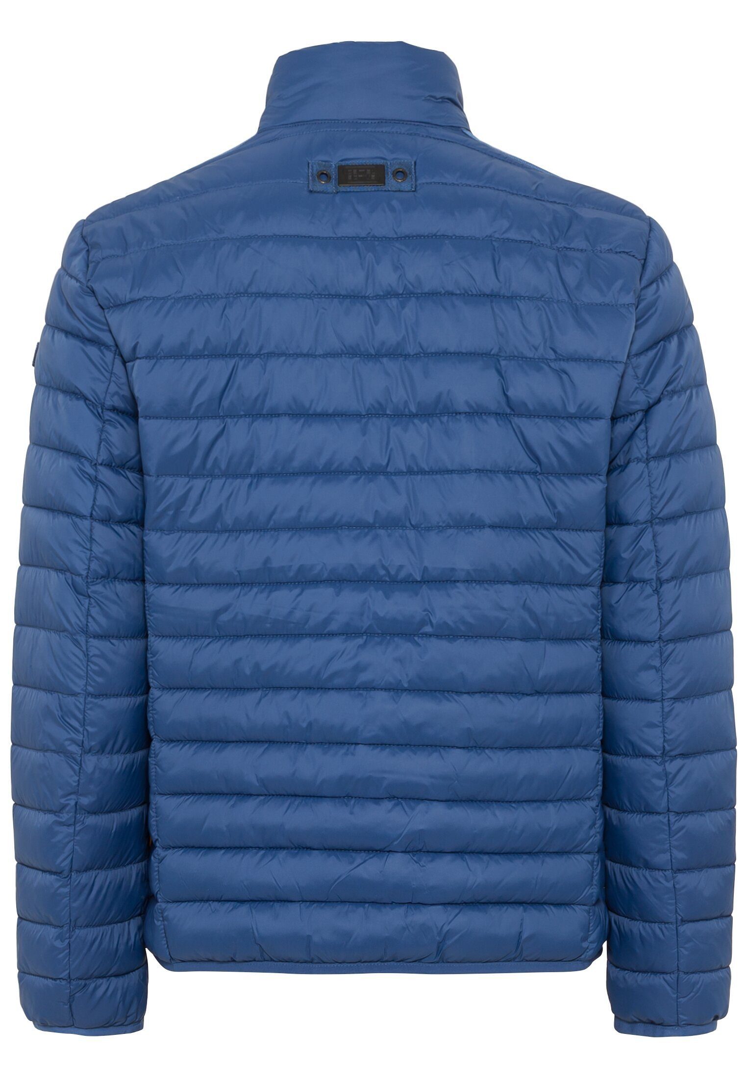 Nylon recycletem aus active Outdoorjacke camel Blau