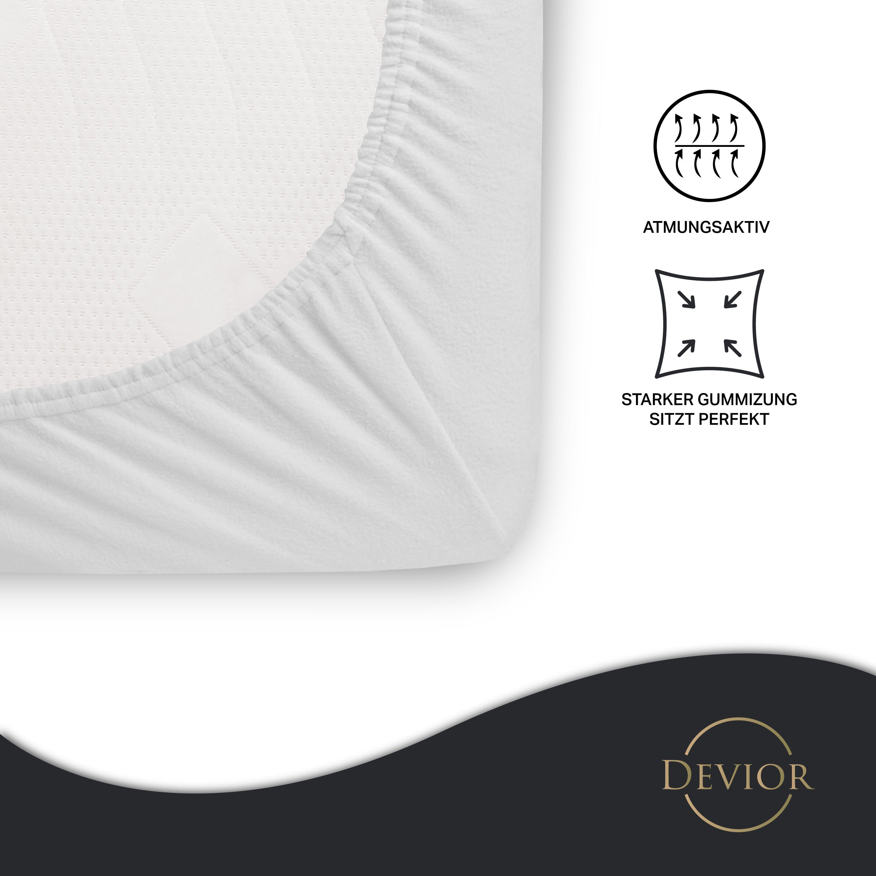 Devior Spannbettlaken Spannbetttuch Bettlaken Winter Flausch günstig online kaufen
