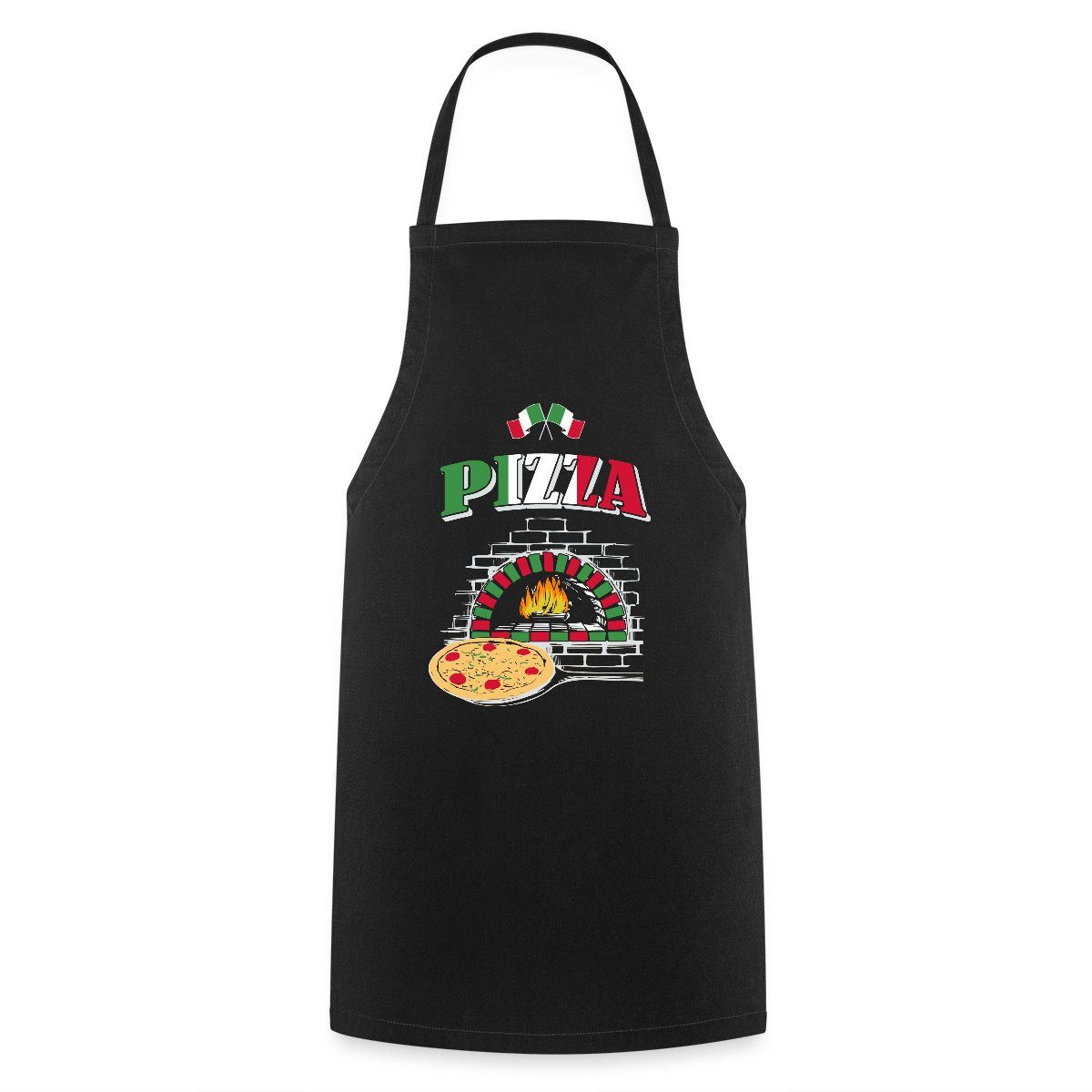 Spreadshirt Kochschürze Weltbester Pizzabäcker Pizza Geschenkidee Geschenk Kochschürze, (1-tlg)