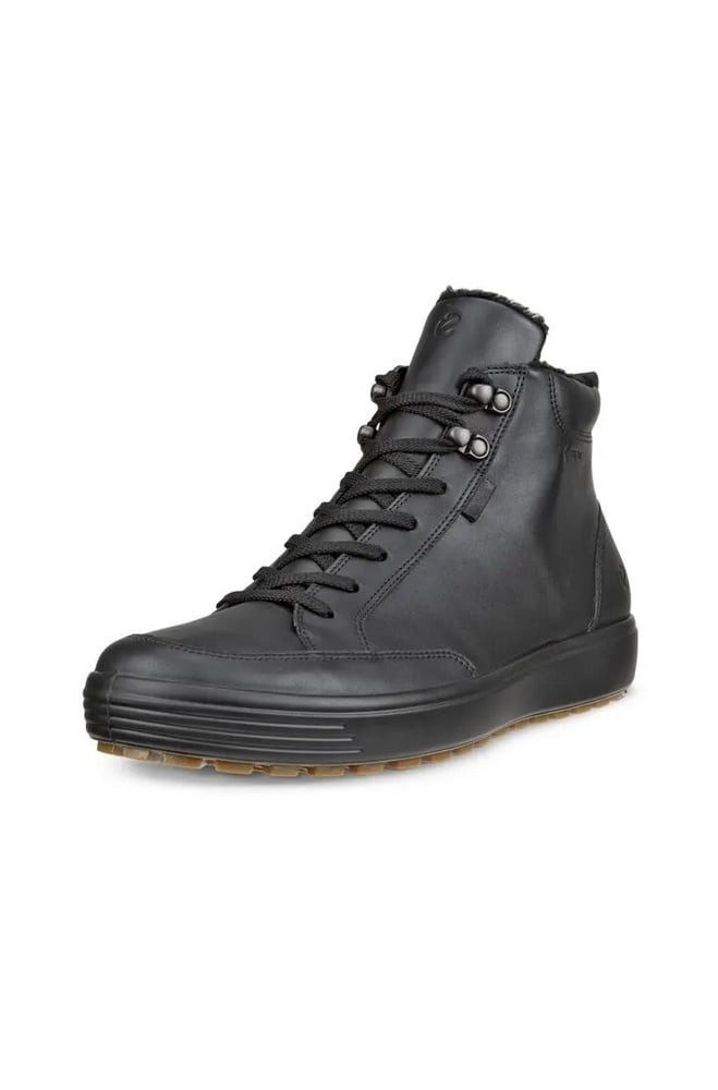 Ecco Winterschuhe Soft 7 Tred Mid-Cut GTX (Leder, wasserdicht) schwarz Wint günstig online kaufen