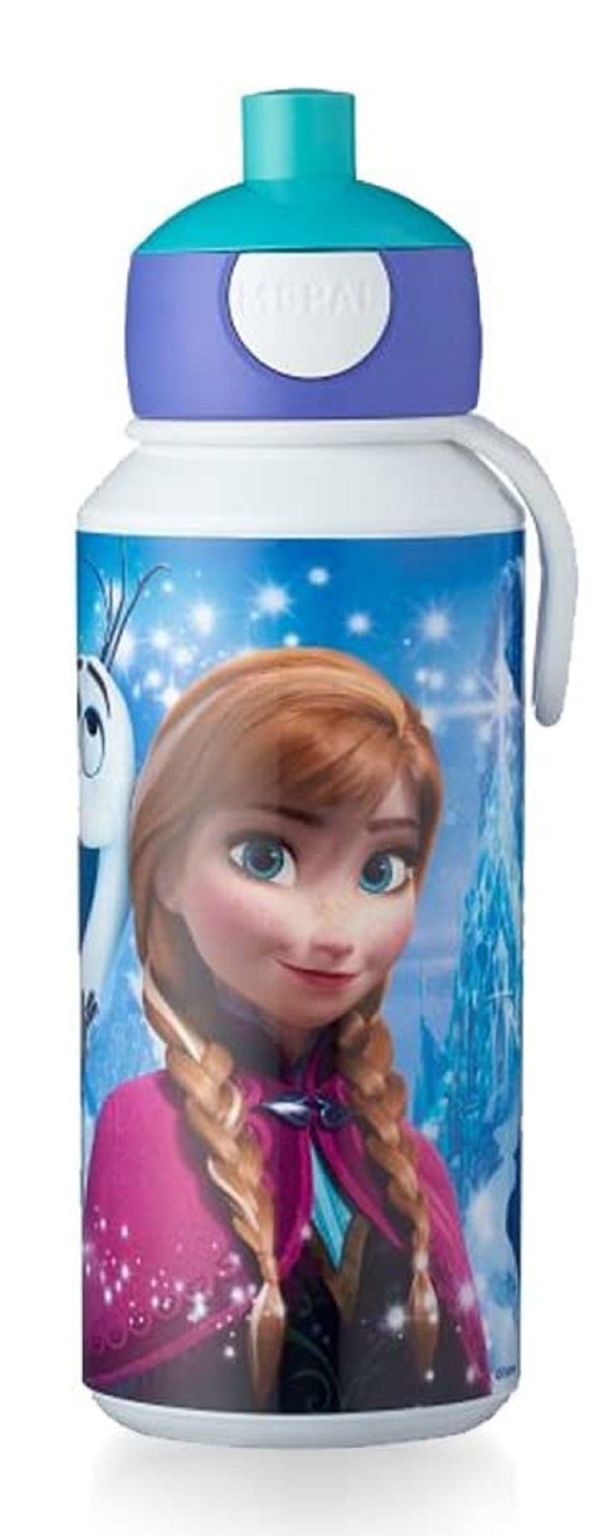 Mepal Lunchbox Mädchen pop-up Campus Trinkflasche, blau, 400ml