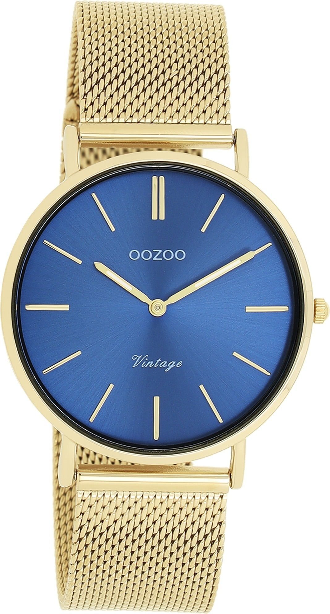 Quarzuhr Oozoo Damen Armbanduhr Vintage Series