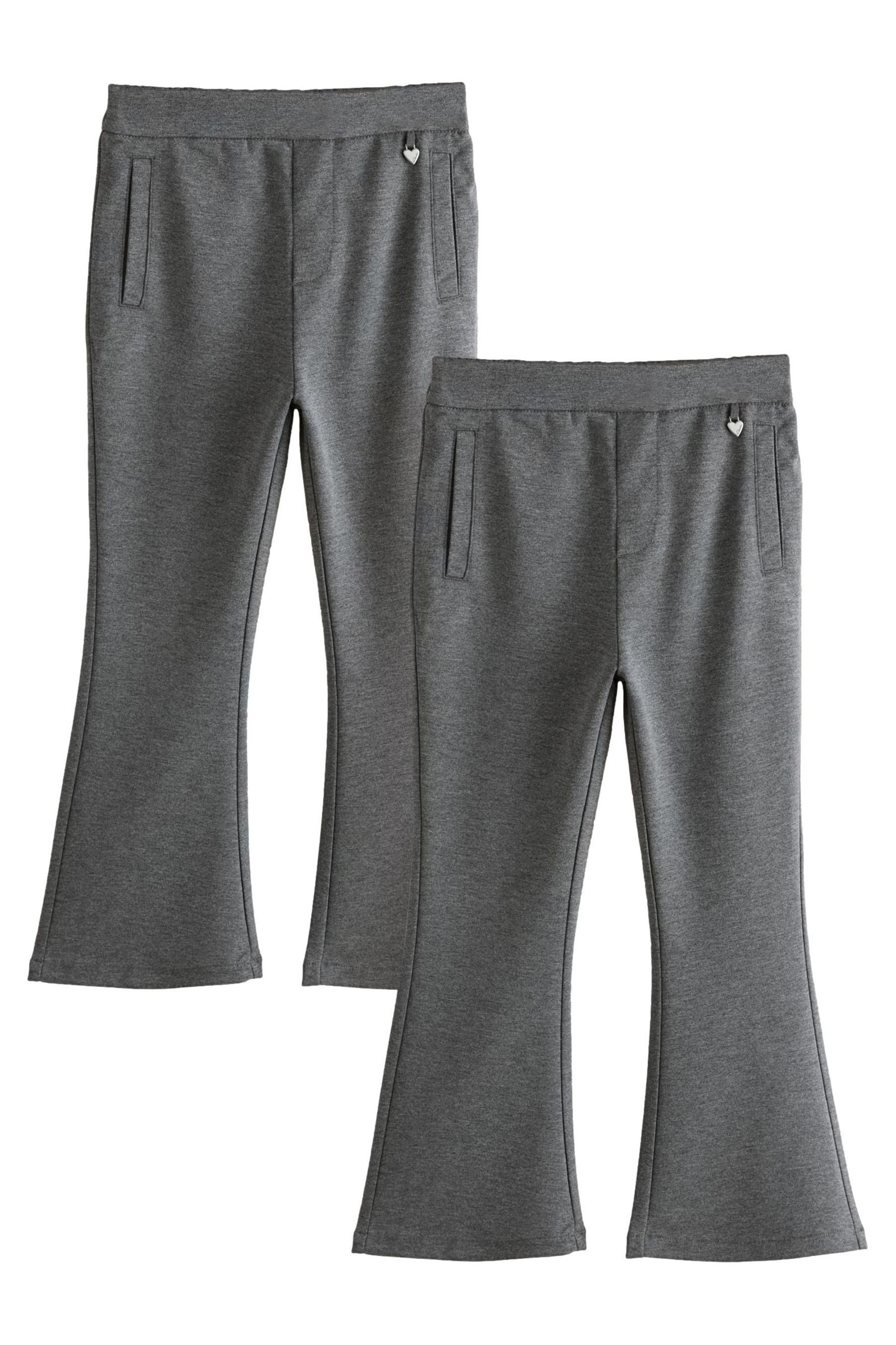 Schlaghose Clarks Schlupf-Hose mit Schlag, 2er-Pack