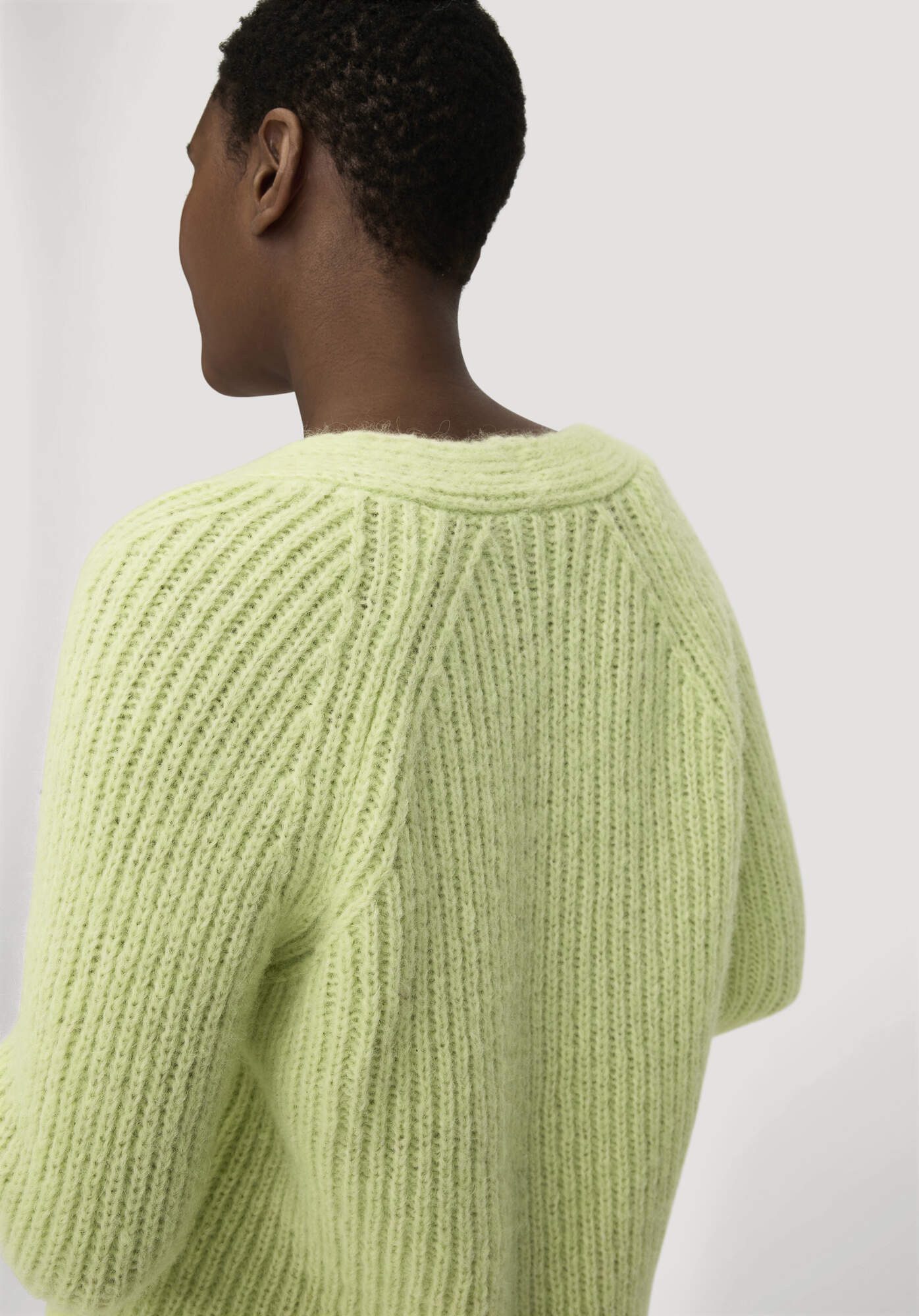 Hessnatur Strickpullover Relaxed aus Alpaka mit Bio-Baumwolle (1-tlg)