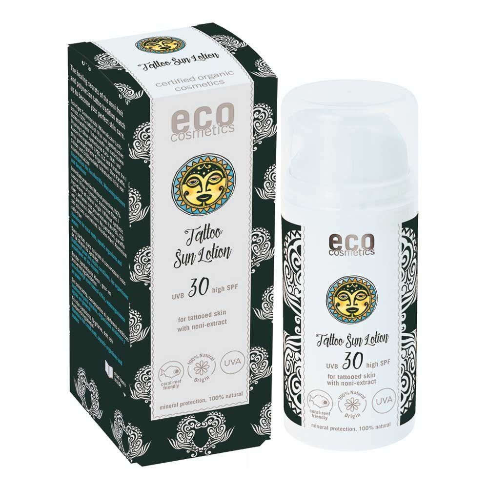 Eco Cosmetics Sonnenschutzlotion Tattoo - Sonnenlotion LSF30 100ml, 1-tlg.