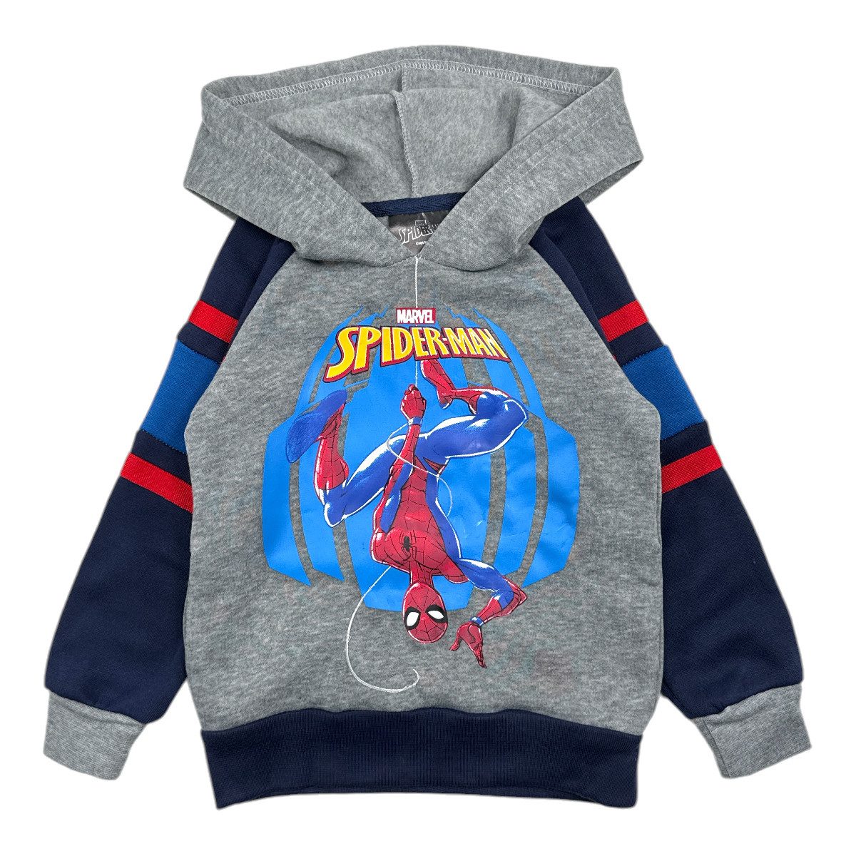 Spiderman Hoodie SPIDERMAN Jungen Kapuzensweatshirt Hoodie 2 3 4 5 6 8 Jahre
