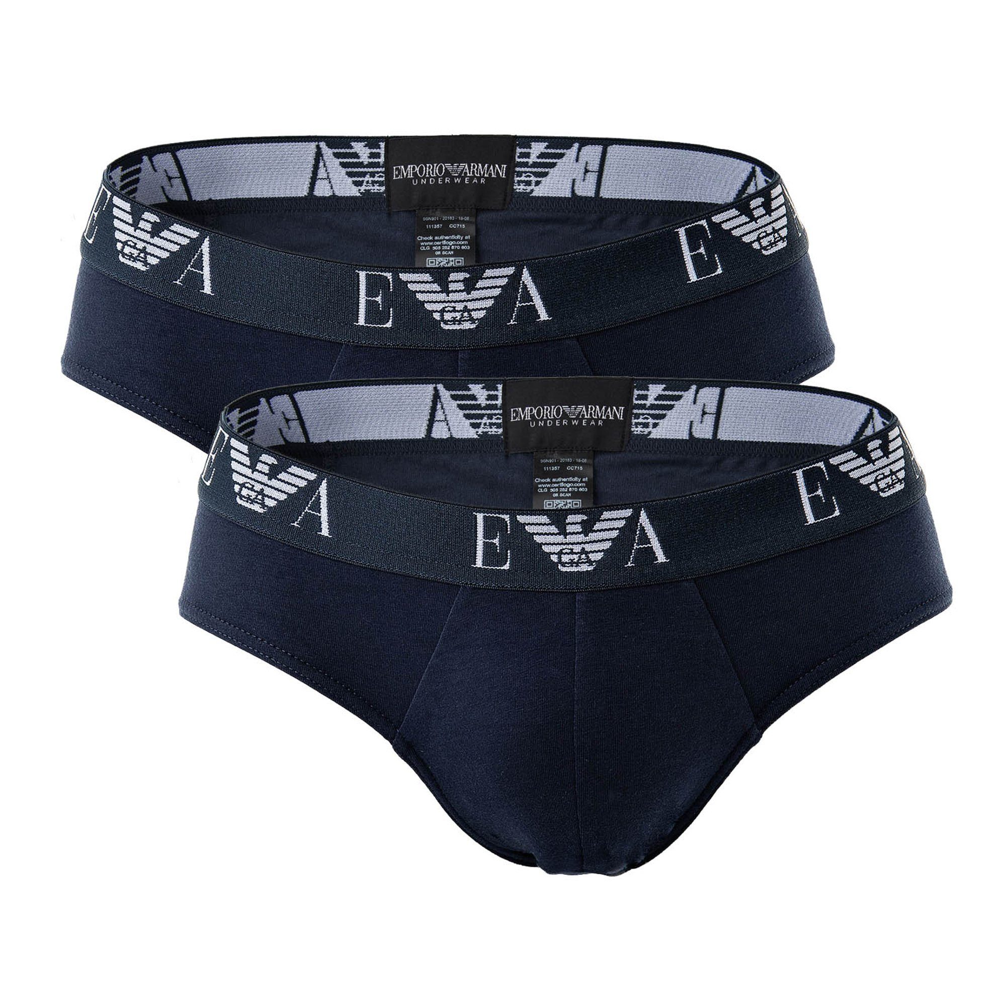 Slip Herren Slip 2er Pack Baumwolle