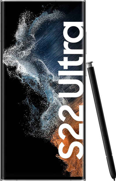 Samsung Galaxy S22 Ultra Smartphone (17,31 cm/6,8 Zoll, 512 GB Speicherplatz, 108 MP Kamera)