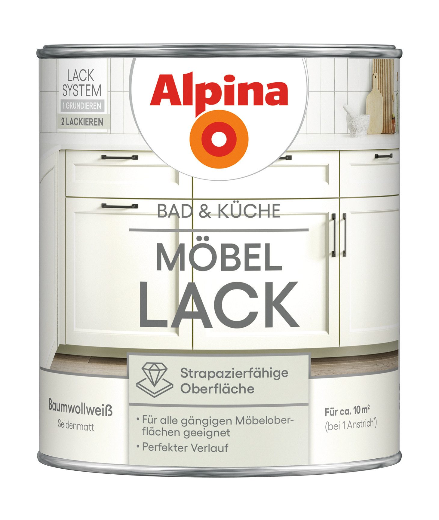 Alpina Lack Alpina Bad & Küche Möbel-Lack