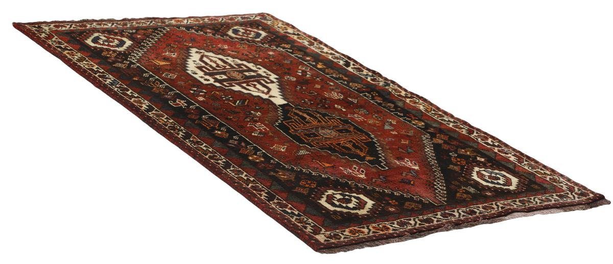 Orientteppich Shiraz 121x177 Handgeknüpfter Orientteppich Nain / 10 Perserteppich, mm Trading, rechteckig, Höhe
