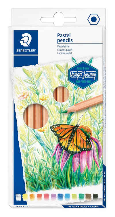 STAEDTLER Buntstift Pastellkreidestifte, 12 Stück