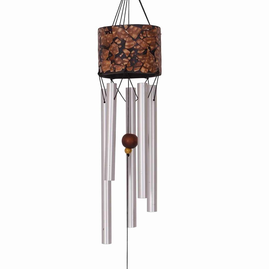 Guru-Shop Windspiel Aluminium Klangspiel, exotisches Windspiel in..