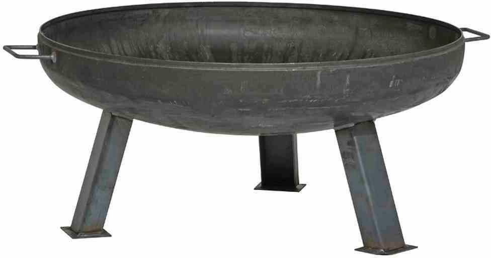 Siena Garden Feuerschale XXL Ø79 cm, (1-St), langlebiges Produkt, Stahl unb günstig online kaufen