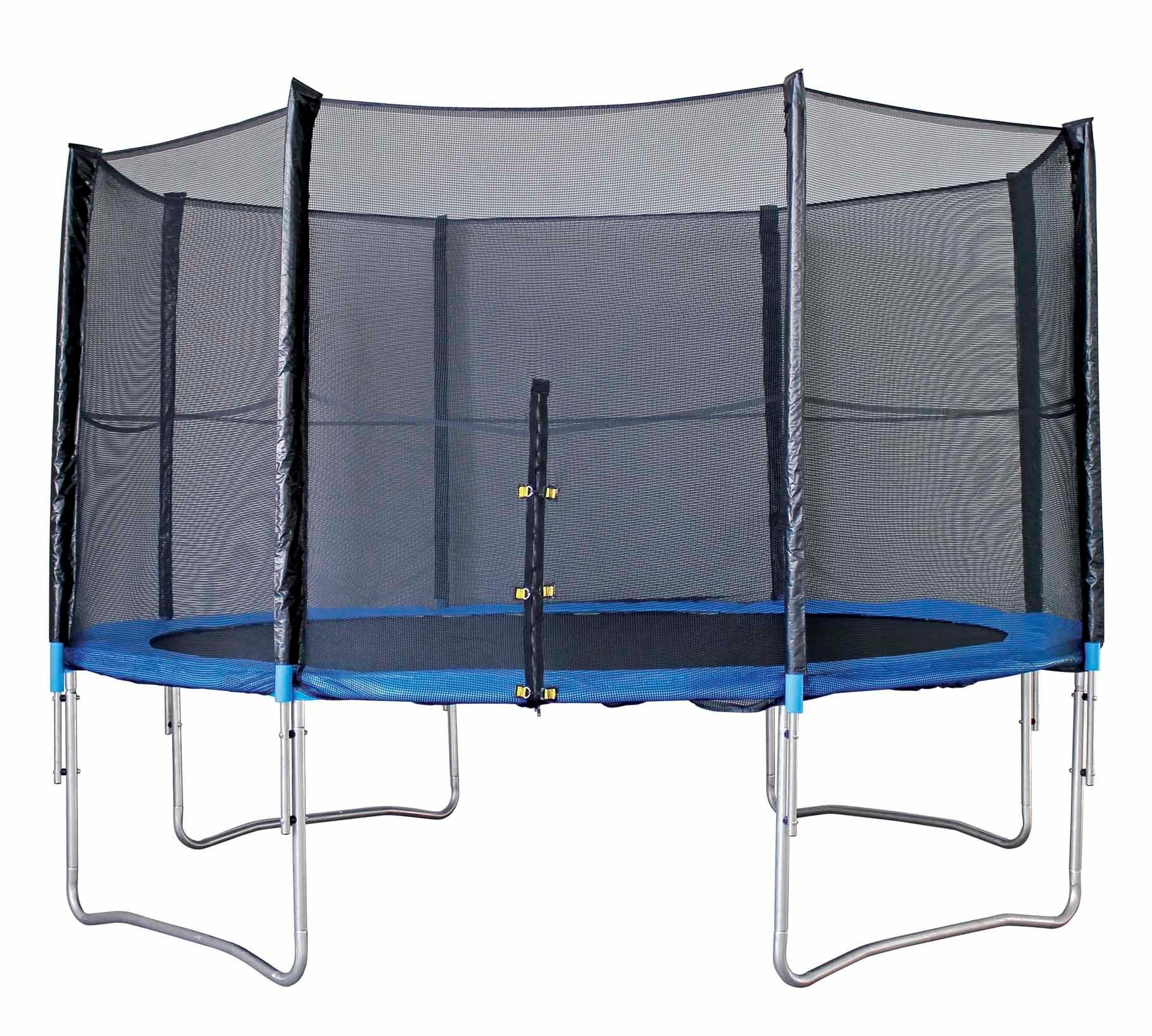 Gartentrampolin Trampolin mit Sicherheitsnetz Ø: 3,05 m