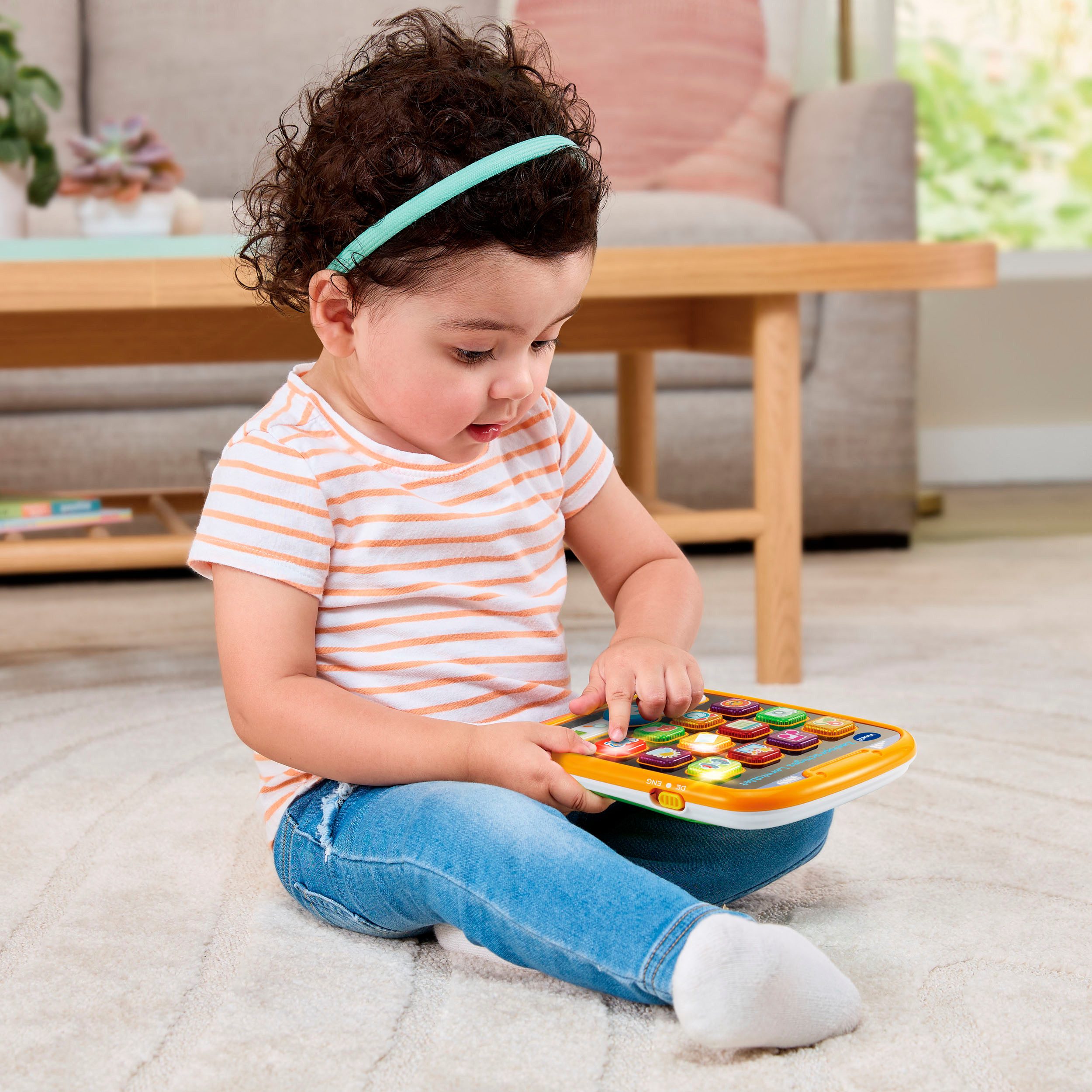 Vtech® Lerntablet Vtech Baby, Zweisprachig, mit Leuchttasten