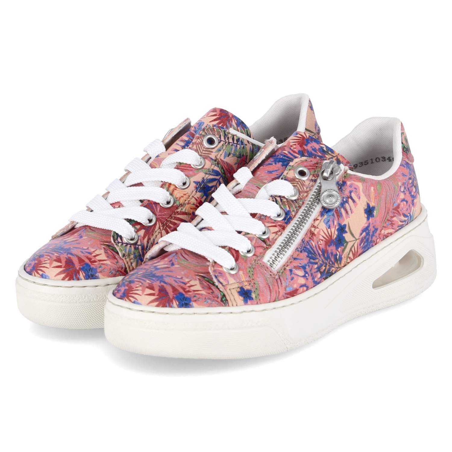 Rieker Rieker N6401-90 Damen Synthetik pink Schnürschuh