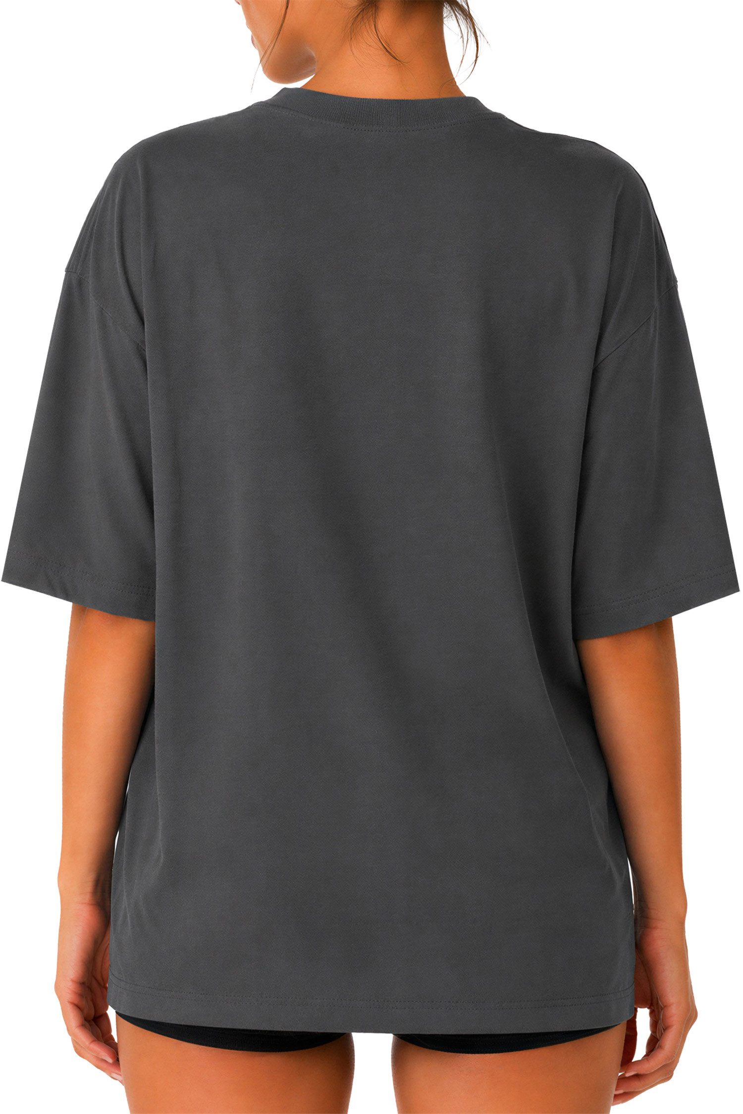 Reichstadt Oversize-Shirt Damen Oversized Kurzarmshirt 25RSW070 in kräftigen Farben