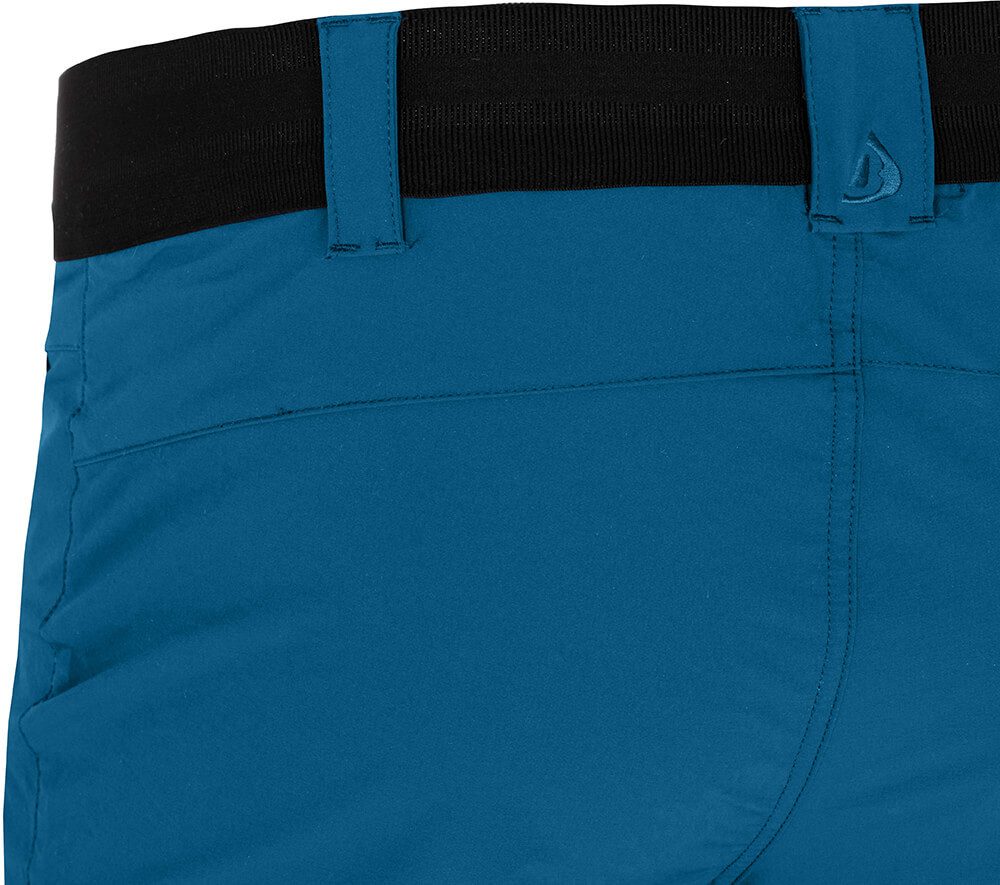 Bergson Outdoorhose ARRESÖ COMFORT Zipp Off Herren Wanderhose, leicht, strapazierfähig, Normalgrößen, Saphir blau