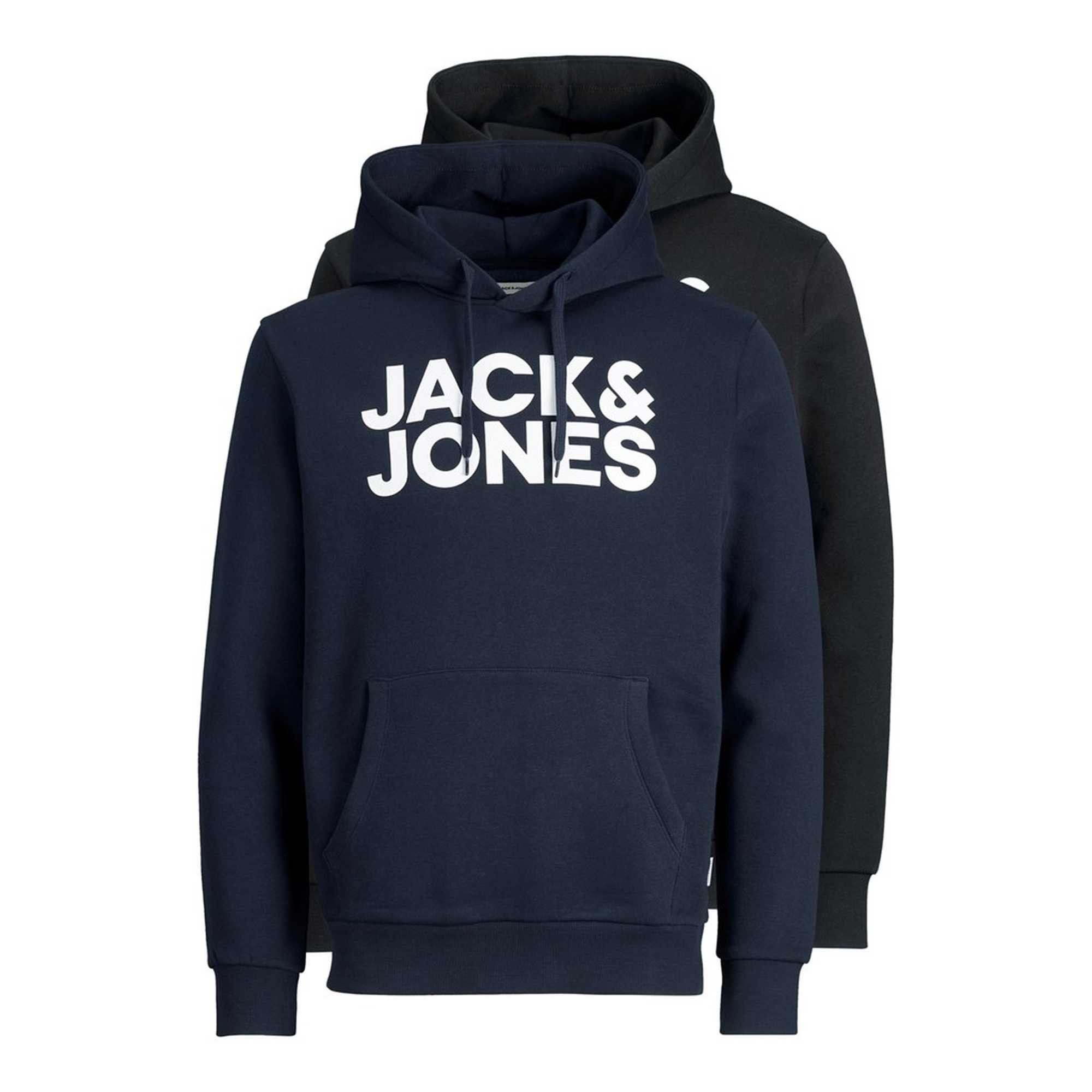 Jack & Jones Sweatshirt Herren Sweatshirt 2er Pack Baumwolle (Packung, 2er günstig online kaufen