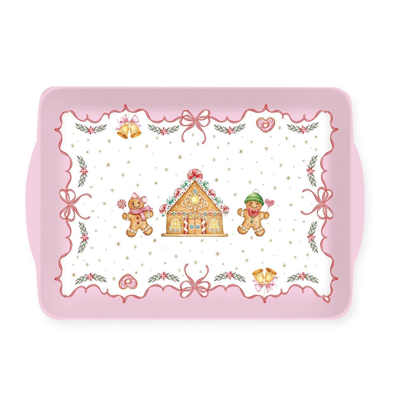 EasyLife Tafelservice Sweet Christmas, Melamin, Höhe: cm, Farbe: Mehrfarbig, Motiv: Lebkuchenmännchen