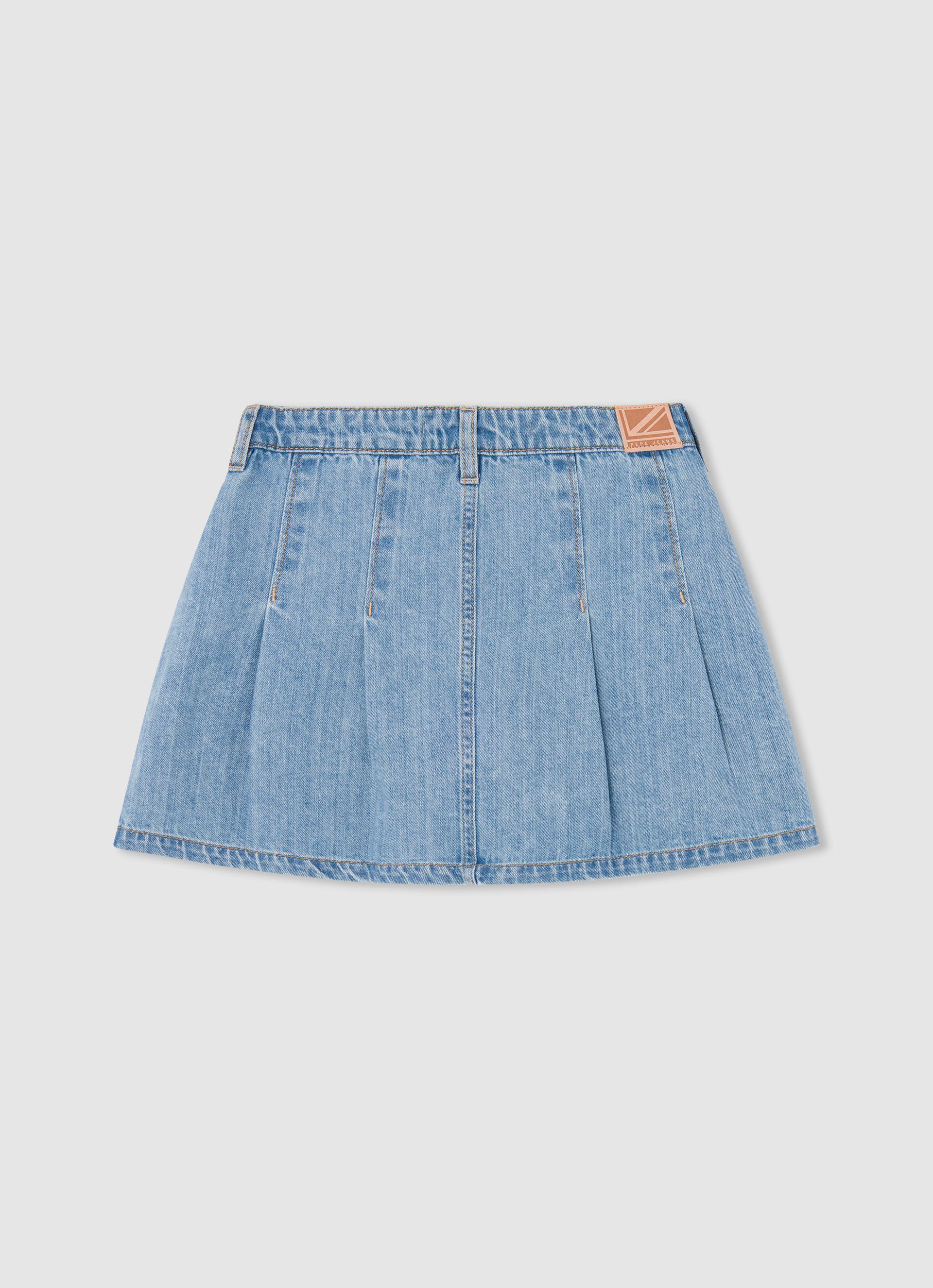 Pepe Jeans A-Linien-Rock mit durchgängiger Knopfleiste