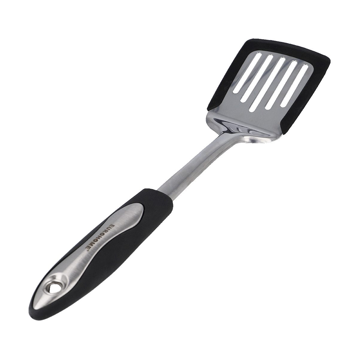 EUROHOME Pfannenwender Bratenwender CARMEN mit ergonomischem Kunststoffgriff, Grillwender hitzebeständig aus Edelstahl