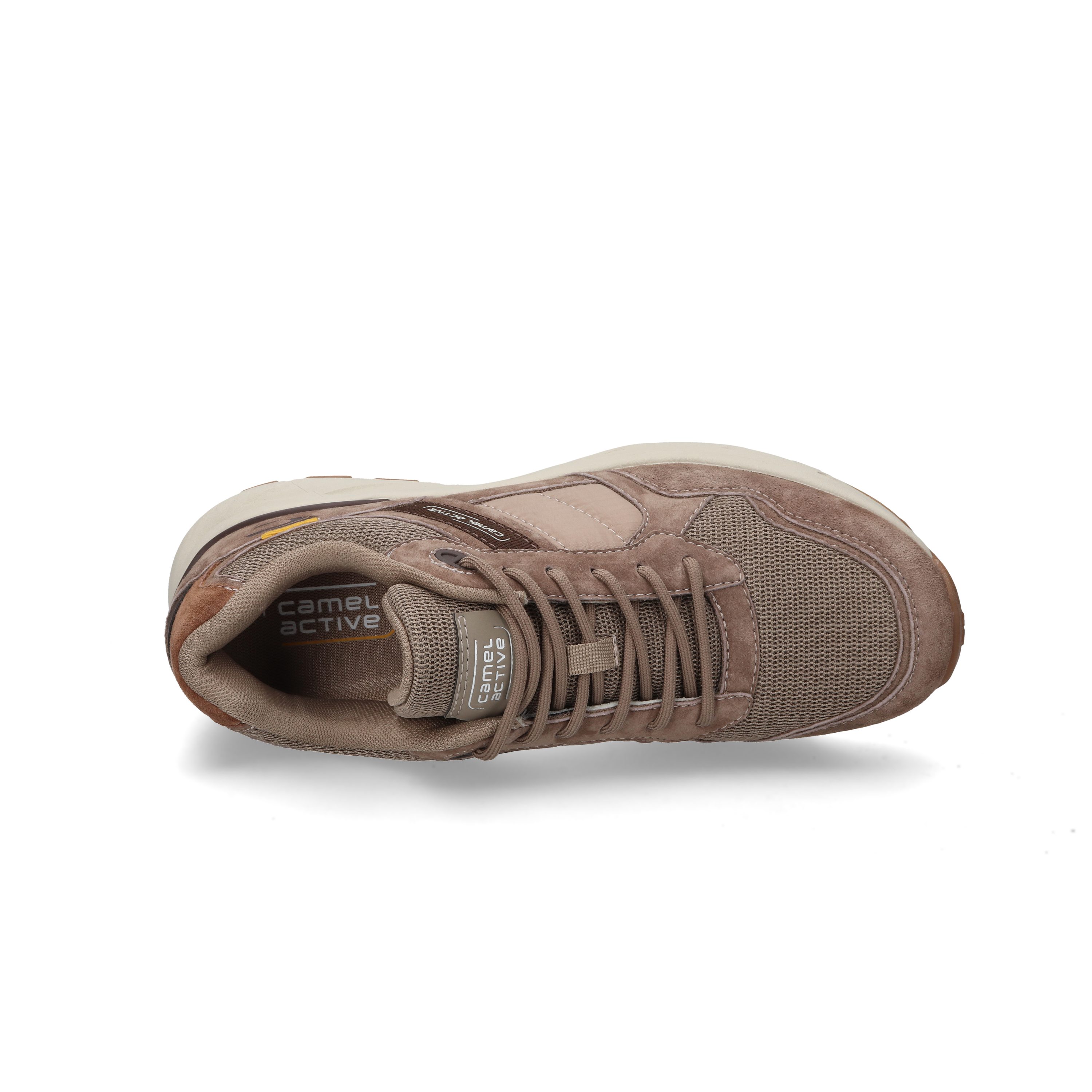 camel active Sneaker Schnürschuh, Freizeitschuh, Halbschuh mit sportiver Laufsohle