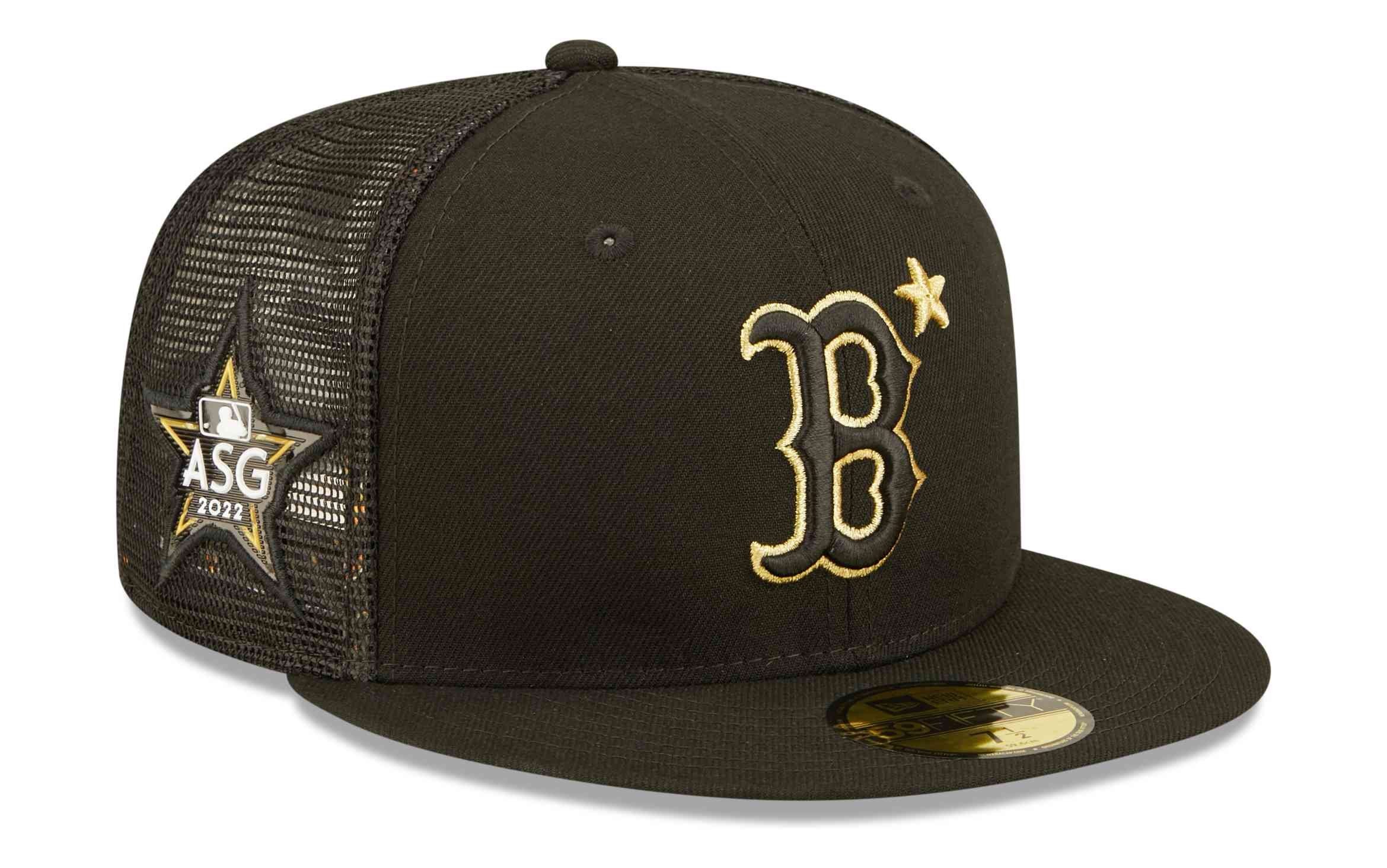 New Era Fitted Cap MLB Patch Star All Sox Game Red Boston 59Fifty