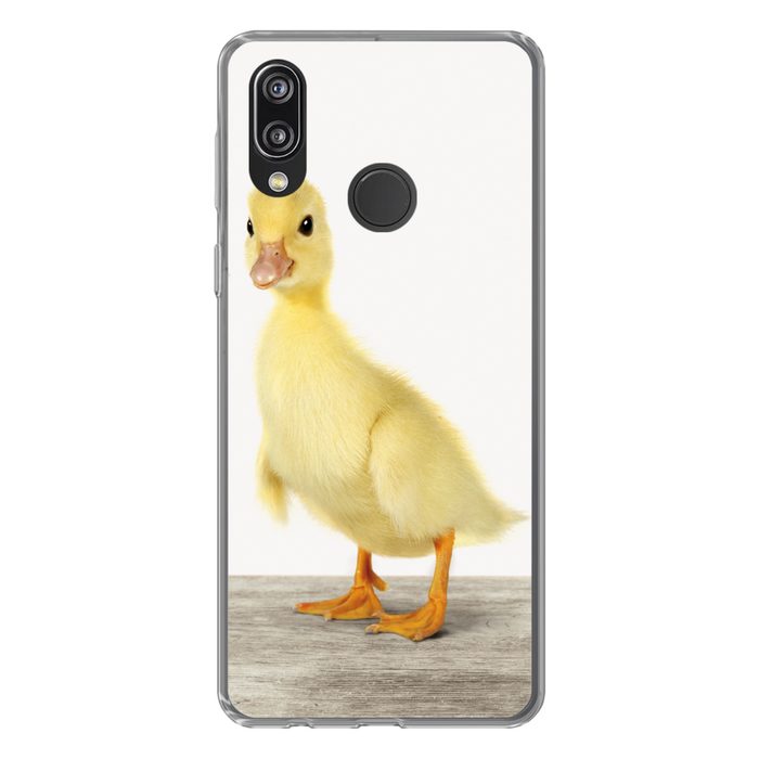 MuchoWow Handyhülle Ente - Küken - Tiere - Süß - Mädchen - Jungen - Kinder Handyhülle Huawei P20 Lite (2019) Handy Case Silikon Bumper Case