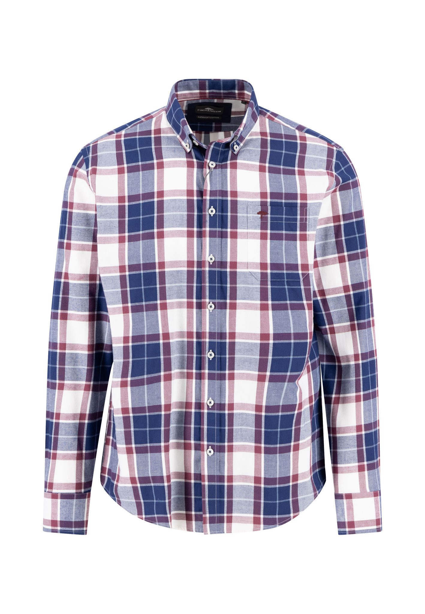 Businesshemd Twill Check, B.D., 1/1