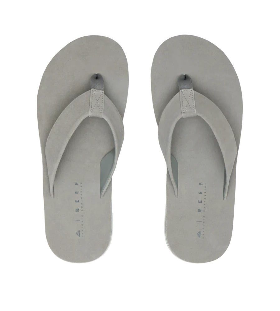 Reef Zehensandalen Ojai Classic (Ledersandale) 2025 grau Herren Badeschuh