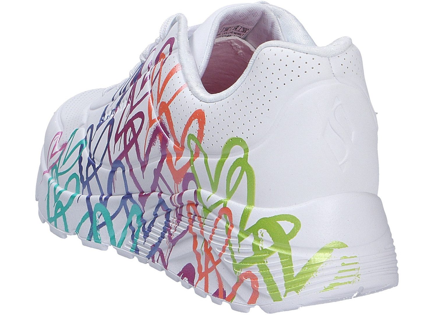 Skechers Skechers Mädchen Halbschuh UNO weiß Größe Schnürschuh