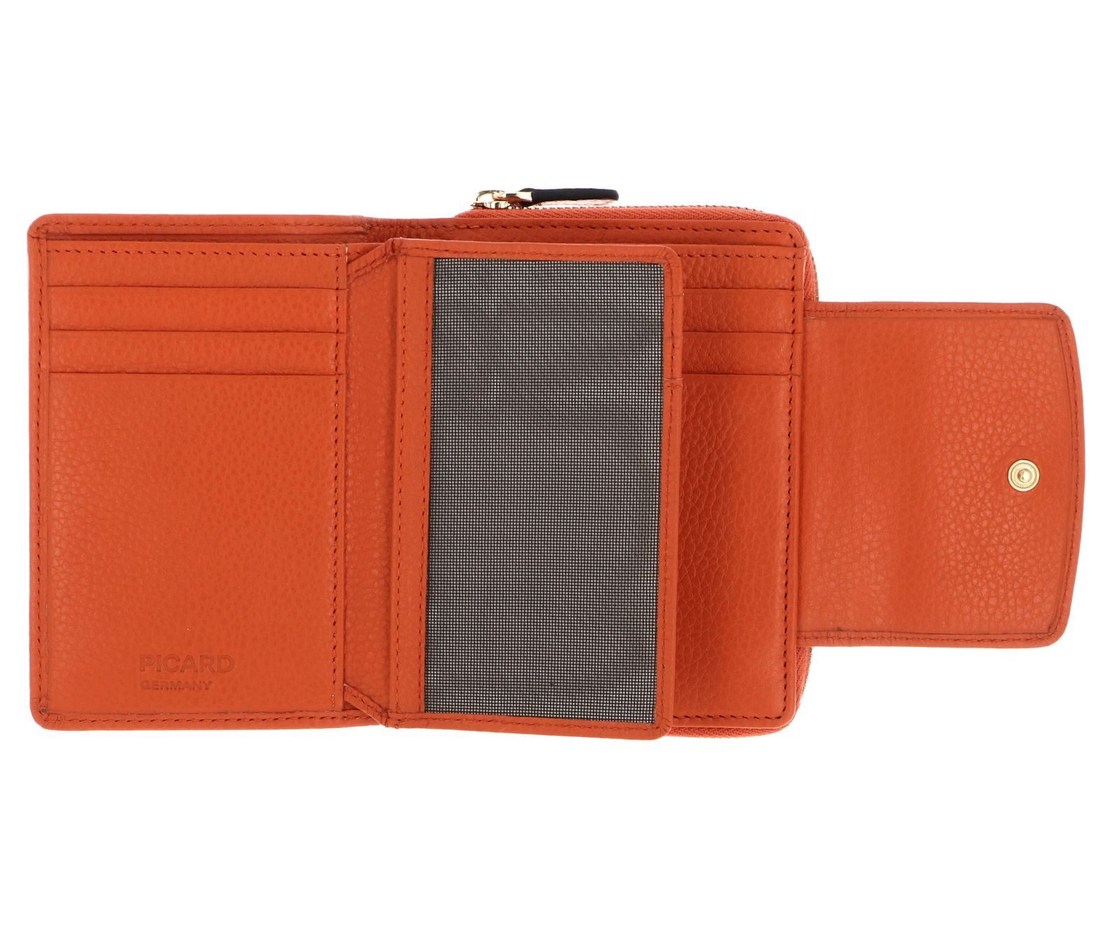 Picard Geldbörse Wallet, aus echtem Rindsleder mit RFID-Blocker Schutz