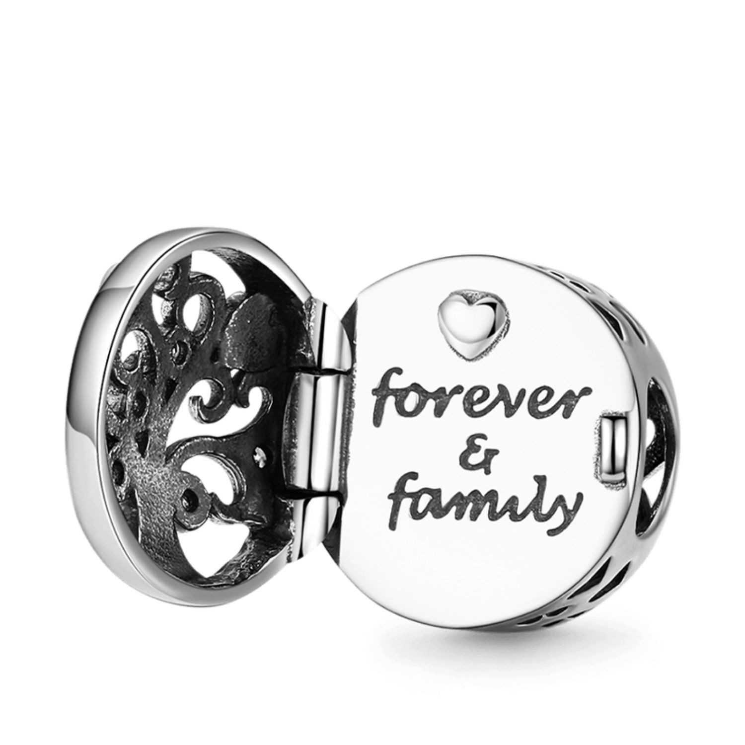 Gnoce Bead Gnoce Charm Stammbaum Silber FVC 221