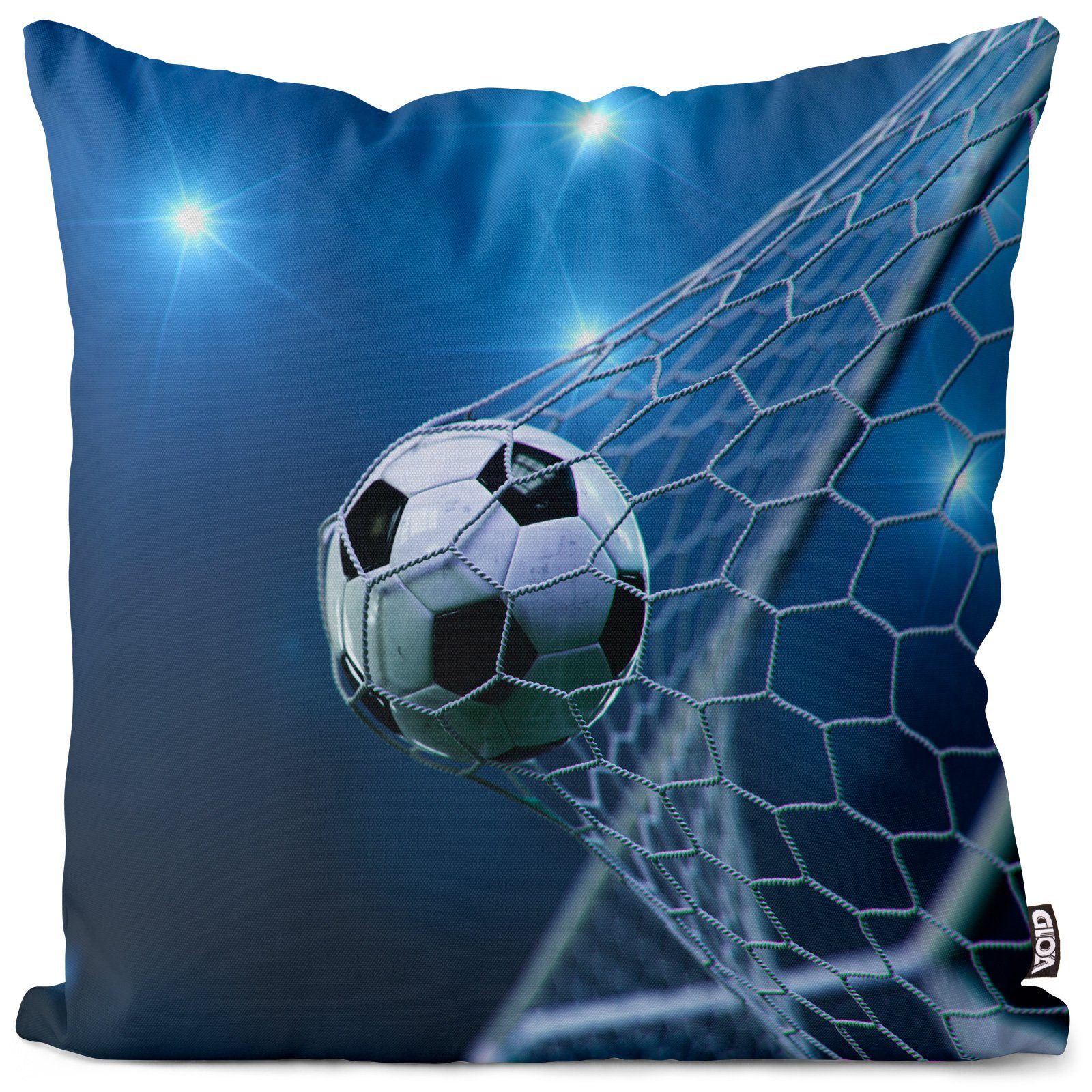 VOID Kissenbezug, (1 Stück), Fussball Tornetz Ball Ballspiel Europameisterschaft Meisterschaft Wel