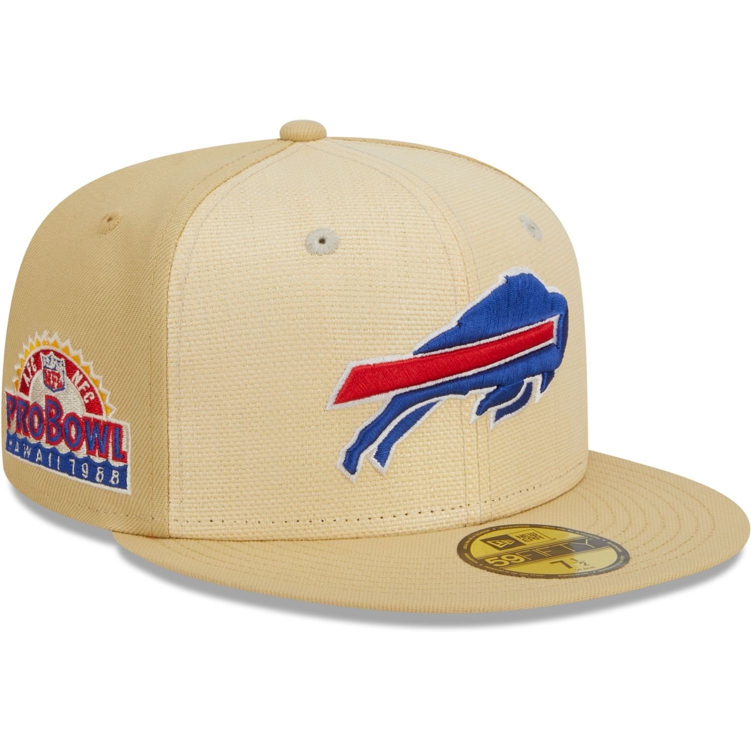 New Era Fitted Cap 59Fifty RAFFIA Buffalo Bills