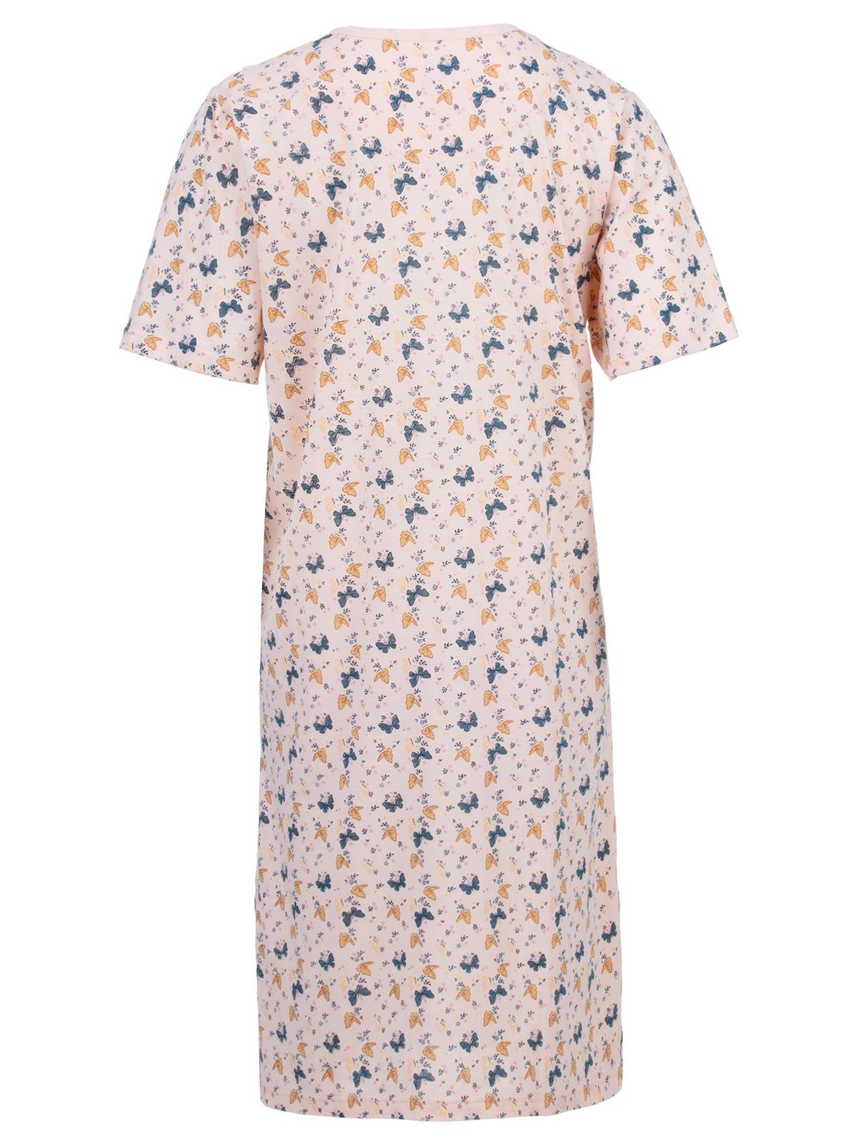 zeitlos Nachthemd Nachthemd Kurzarm - Butterfly