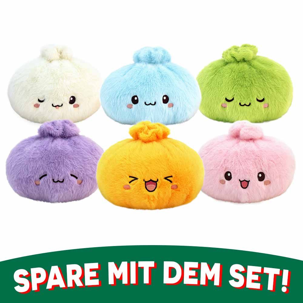 Whitehouse Leisure International Ltd Kuscheltier Dumpling Plüschtier kawaii - ca. 20 cm (6-St)