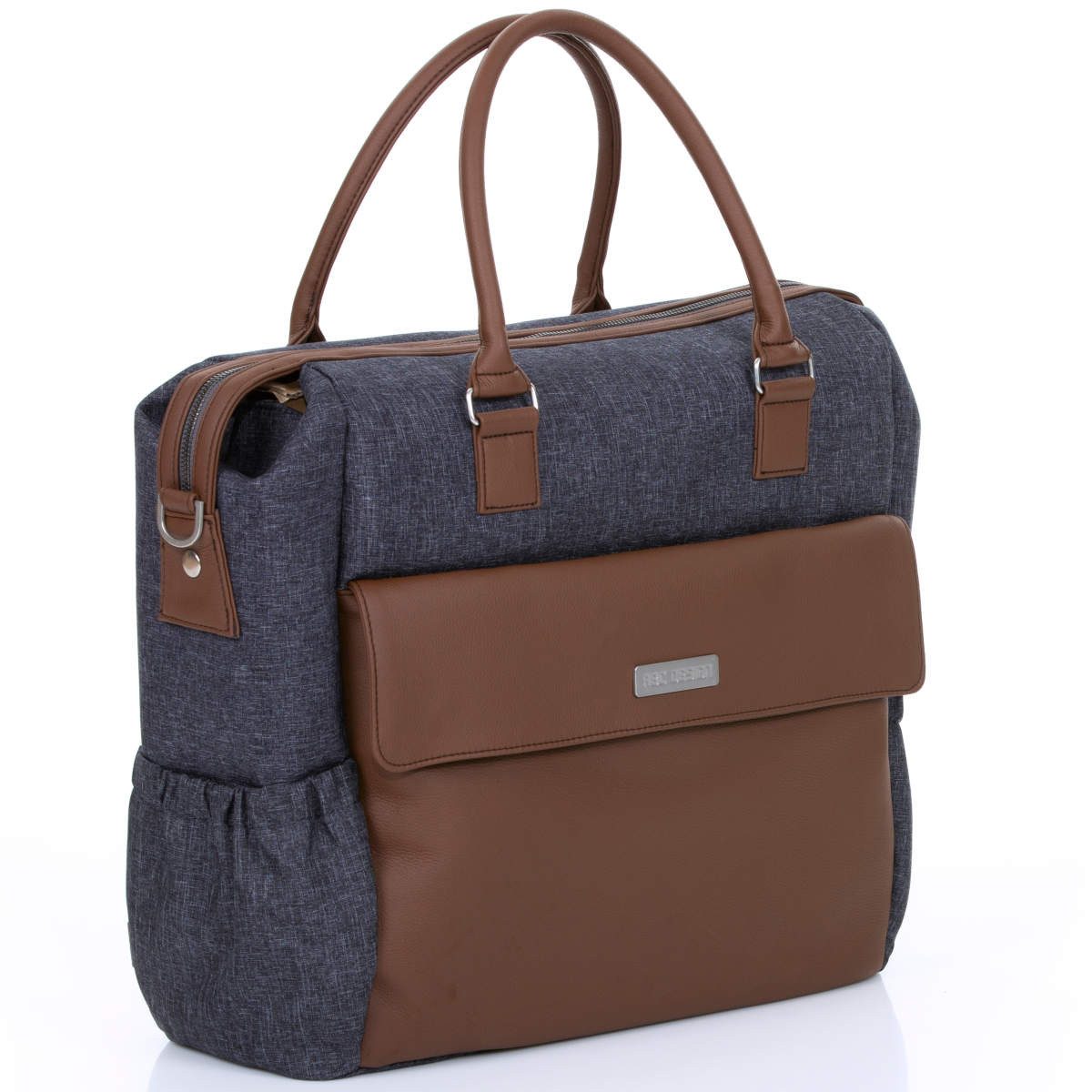 ABC Design Wickeltasche Jetset, mit geräumigem Hauptfach